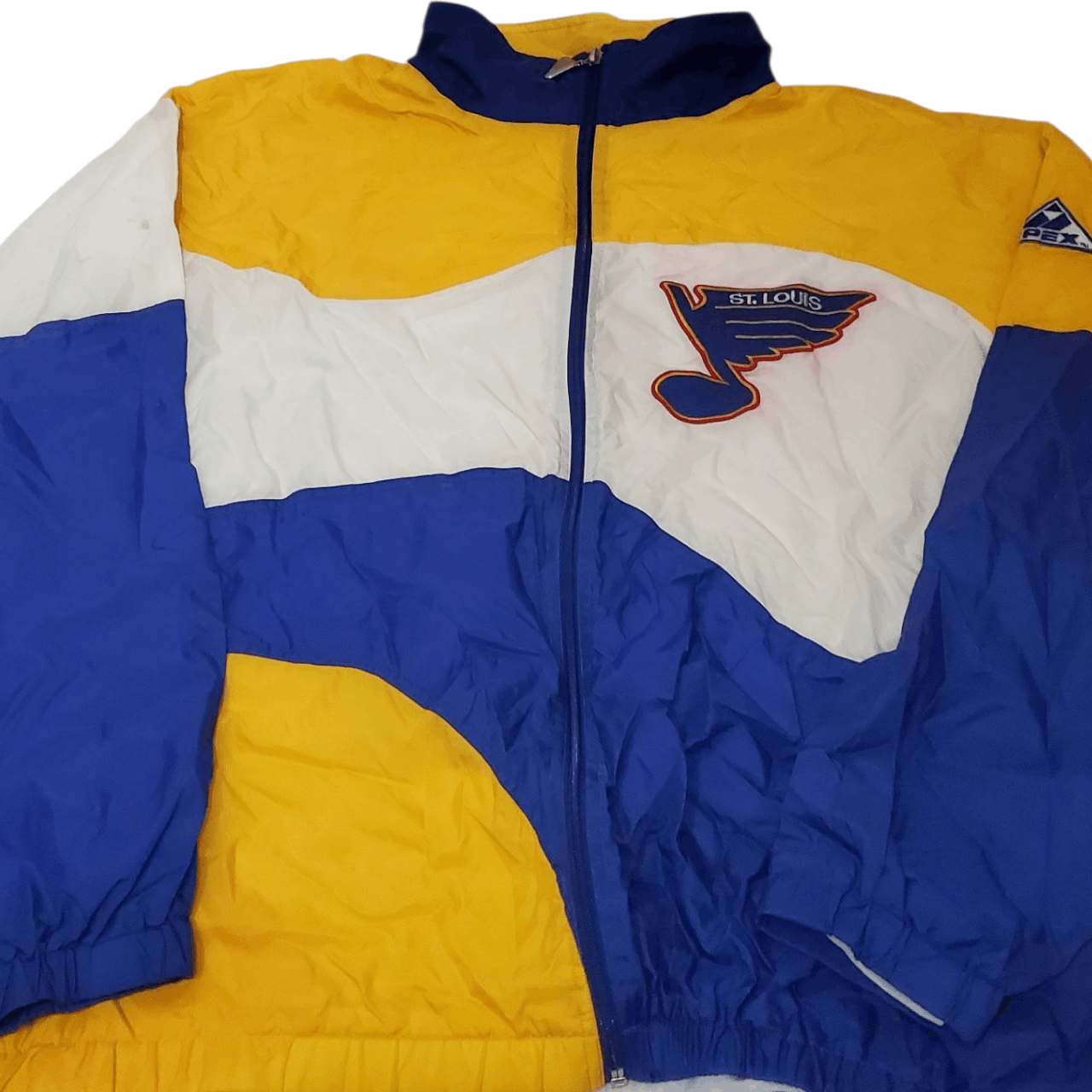 Apex One 90s Apex One St. Louis Blues Embroidered Jacket Size US XL / EU 56 / 4 - 2 Thumbnail