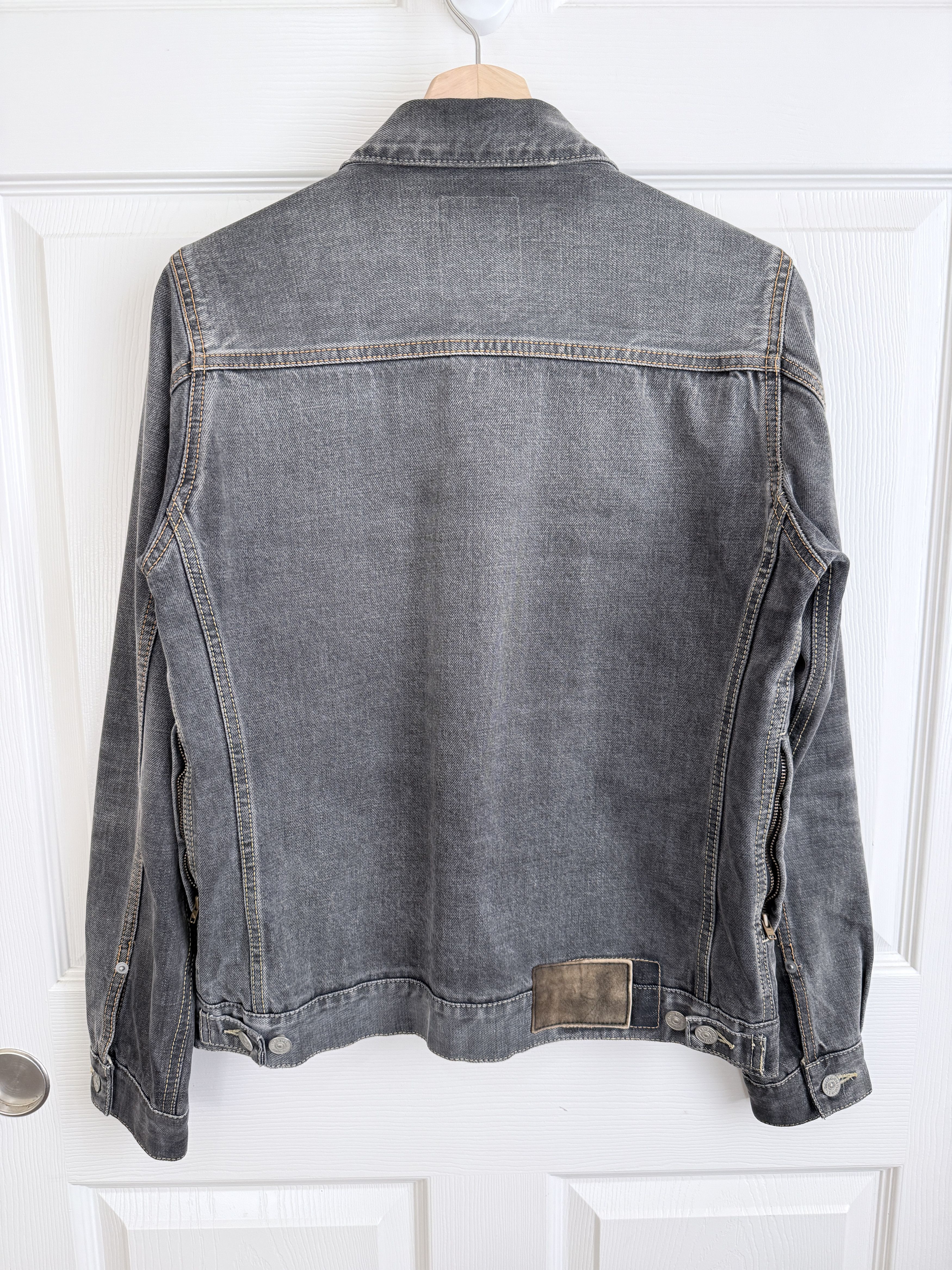 Visvim SS 101 JKT DMGD WASHED BLACK Size US M / EU 48-50 / 2 - 4 Thumbnail