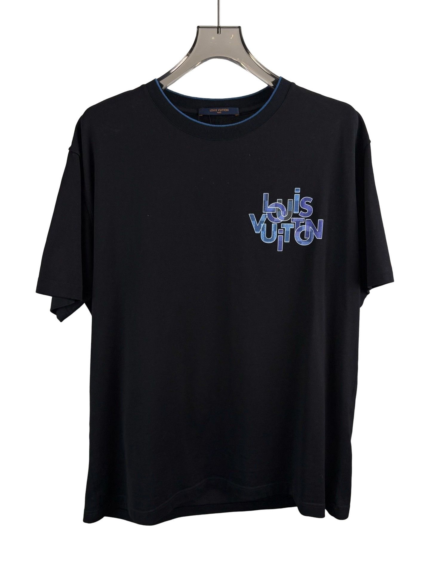 Louis Vuitton Louis Vuitton Damier Logo Print T-Shirt US XL Size US XL / EU 56 / 4 - 1 Thumbnail