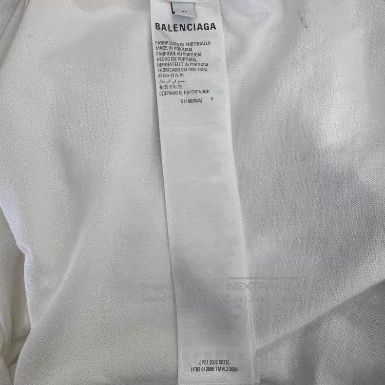 Balenciaga Balenciaga Printed Logo Round Neck Short Sleeve Size US S / EU 44-46 / 1 - 4 Thumbnail