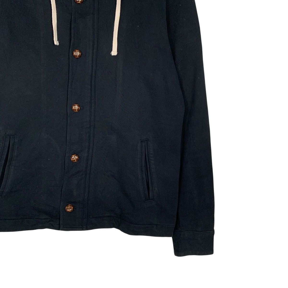 Beams Japan Beams Japan Hooded Black Jacket Size US M / EU 48-50 / 2 - 4 Thumbnail