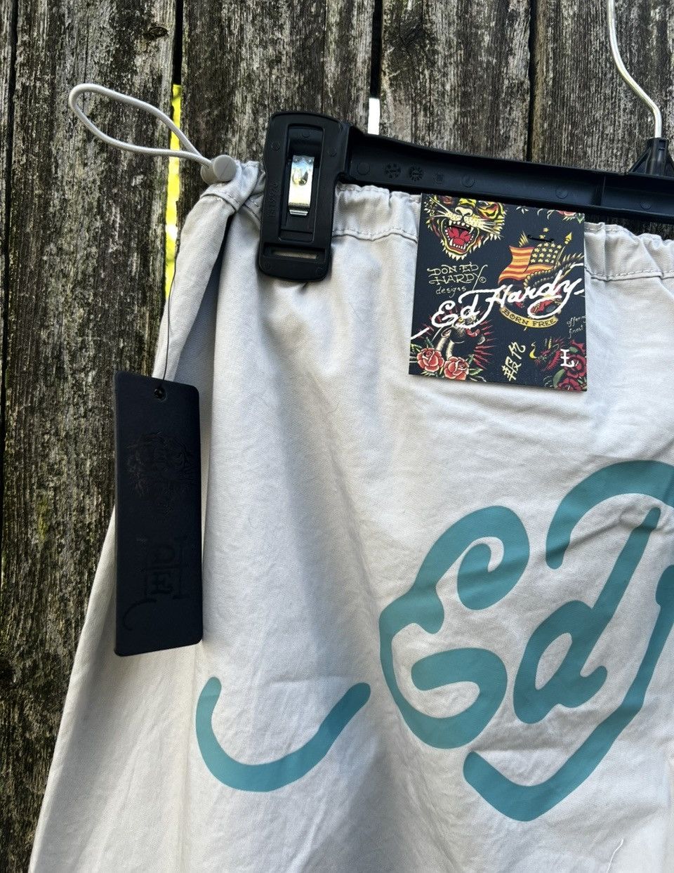 Ed Hardy Authentic Ed Hardy Lightweight Butterfly Cargo Pants L Size 36" / US 14 / IT 50 - 7 Thumbnail