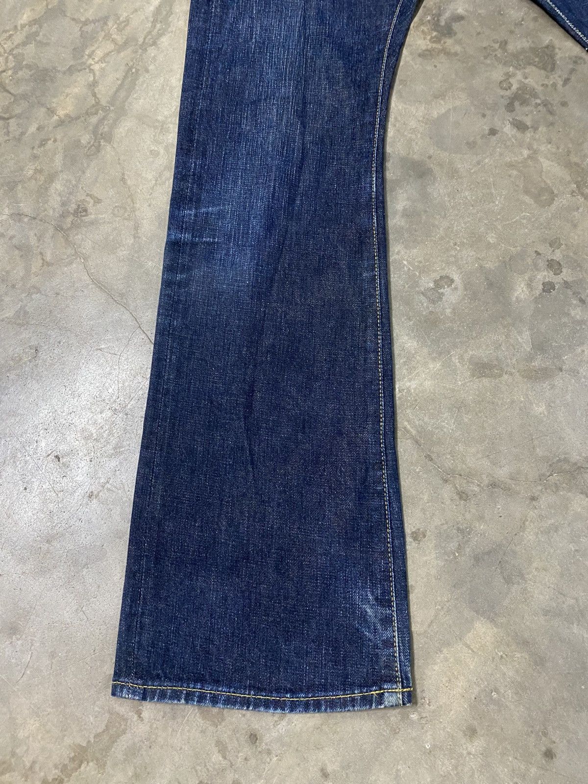 Blue Blue Japan × Boycott × Japanese Brand Flared🔥 Boycott Blue Jeans Made in Japan @207 Size US 30 / EU 46 - 11 Thumbnail