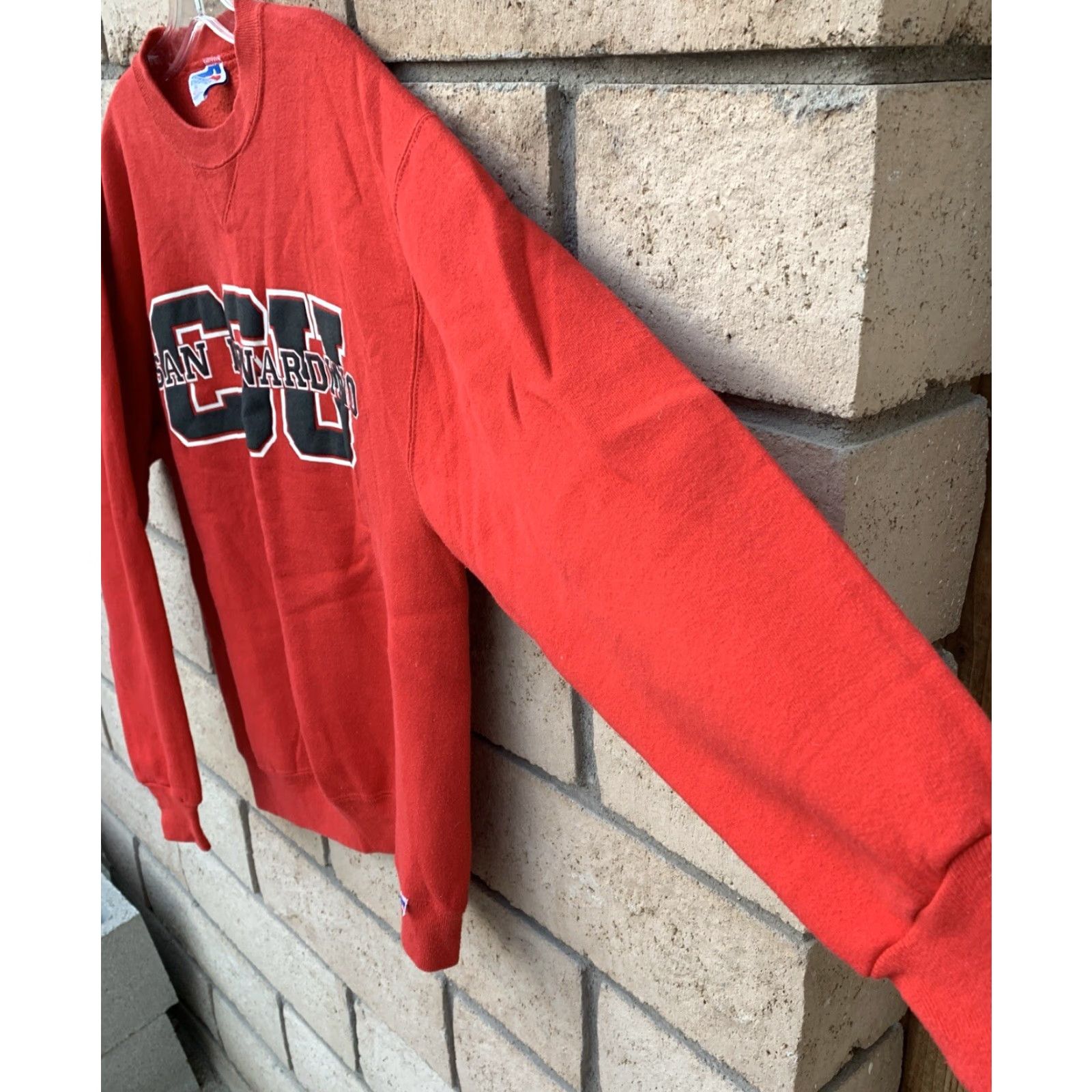 Russell Athletic VINTAGE Russell Athletic CSU San Bernardino Graphic Sweatshirt XL Men Red USA Pullover Graphic Print Size US XL / EU 56 / 4 - 6 Thumbnail