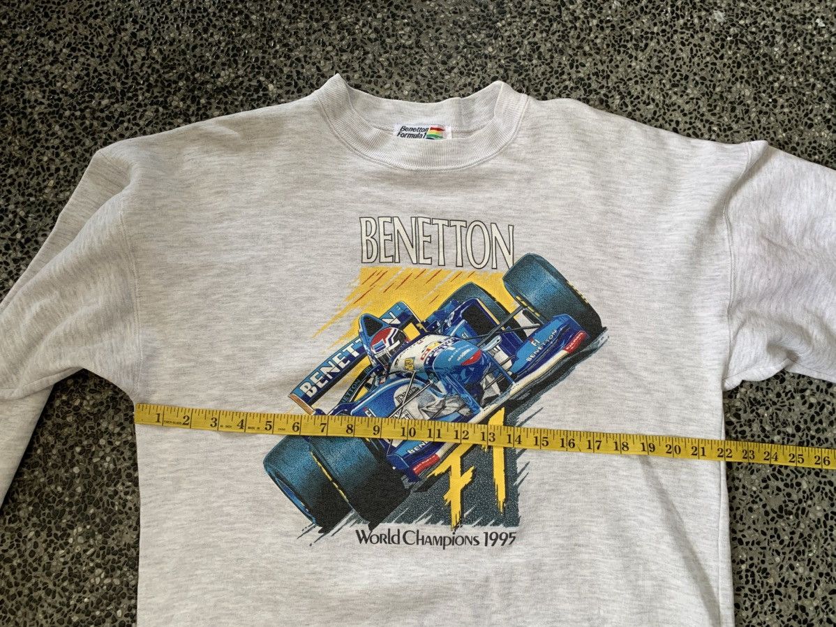 Formula 1 Vintage 90s Benetton Formula 1 Racing Team Sweatshirt Size US L / EU 52-54 / 3 - 8 Thumbnail
