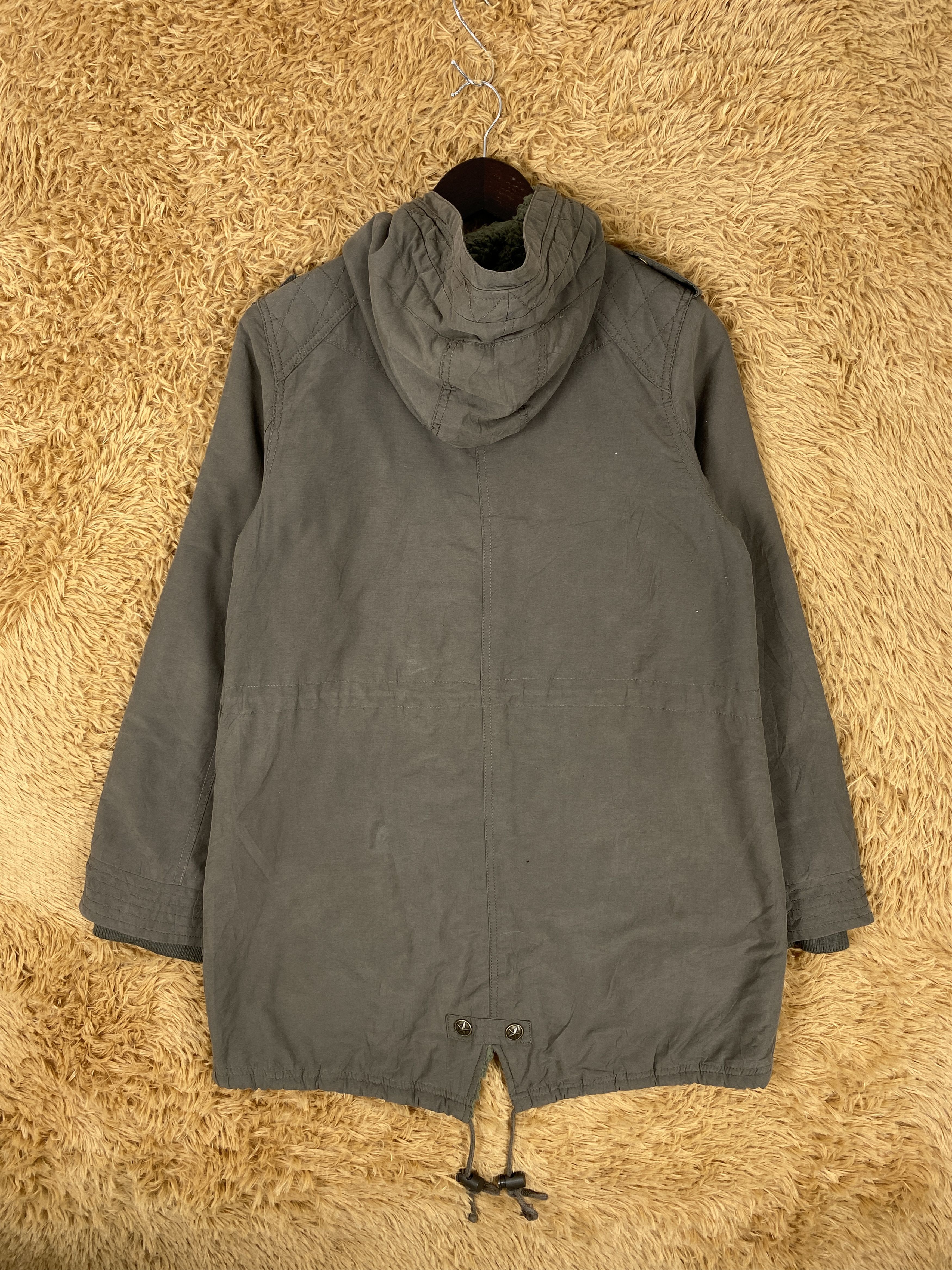 Japanese Brand Vintage Japanese Brand Hoodie Sherpa Lining Parkas J2191 Size US S / EU 44-46 / 1 - 5 Thumbnail