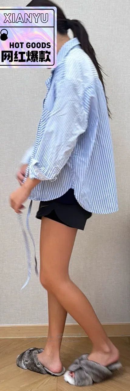 Loewe Loewe Classic striped shirt, loose fit Size XXS / US 00 / IT 34 - 5 Thumbnail