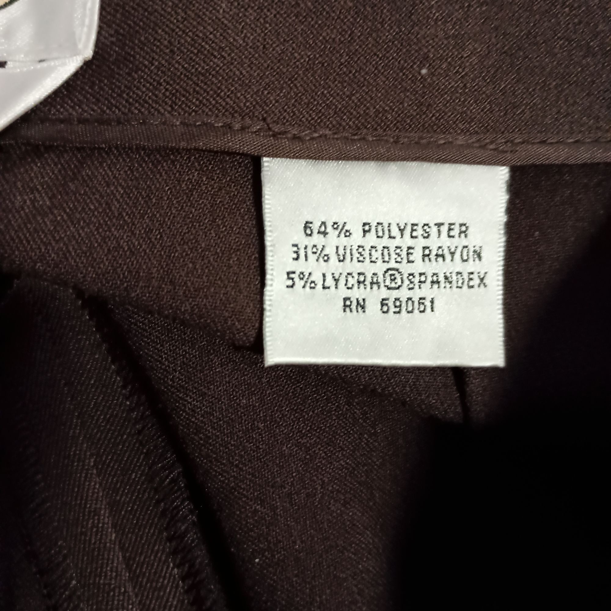 Talbots Talbots Brown Dress Pants Women’s Size 10 Side Zip Stretch R Size 30" / US 8 / IT 44 - 4 Thumbnail
