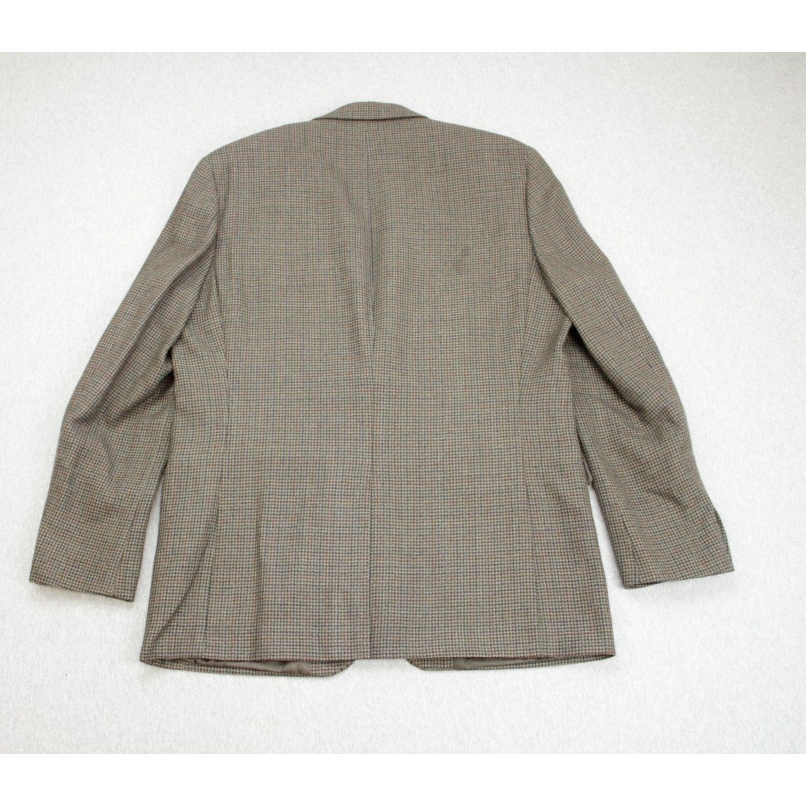Lauren Ralph Lauren Lauren Ralph Lauren Blazer Mens 42L Houndstooth 100% Wool Size 42L - 4 Thumbnail
