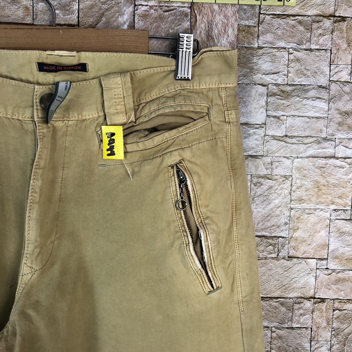 Japanese Brand Blue Way Made In Nippon Brown Casual Pants #A1144 Size US 32 / EU 48 - 8 Thumbnail