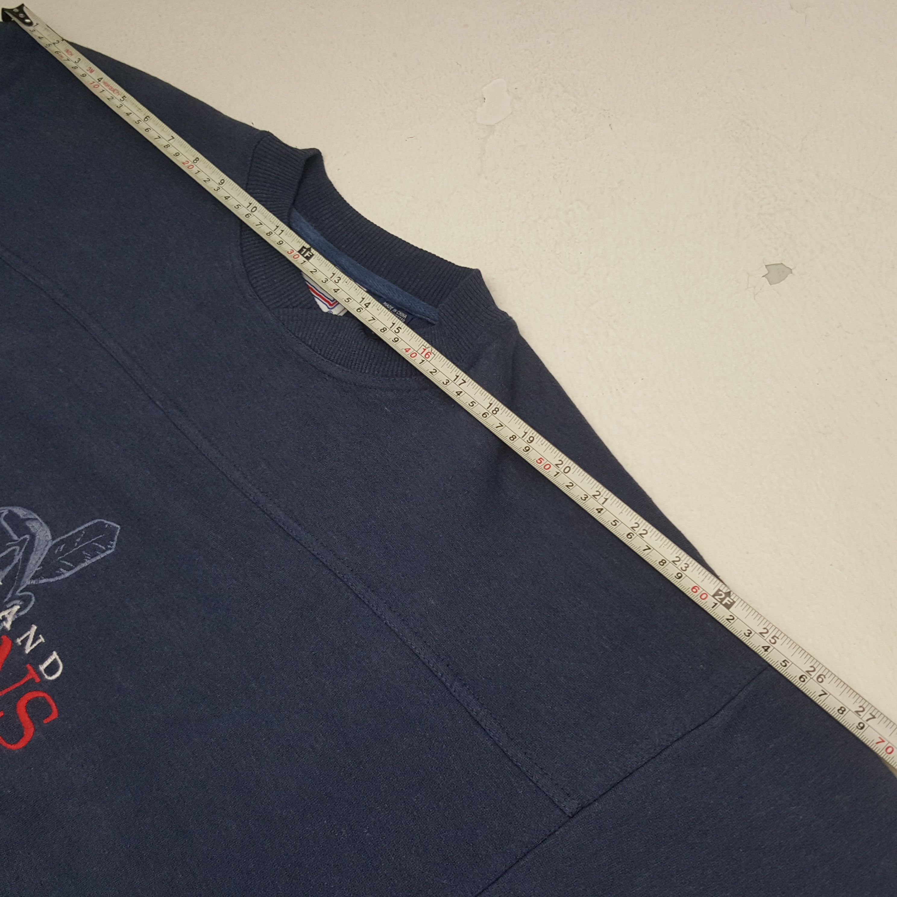 MLB × Vintage Vintage Indians Cleveland American Baseball Team Sweatshirt Size US L / EU 52-54 / 3 - 5 Thumbnail