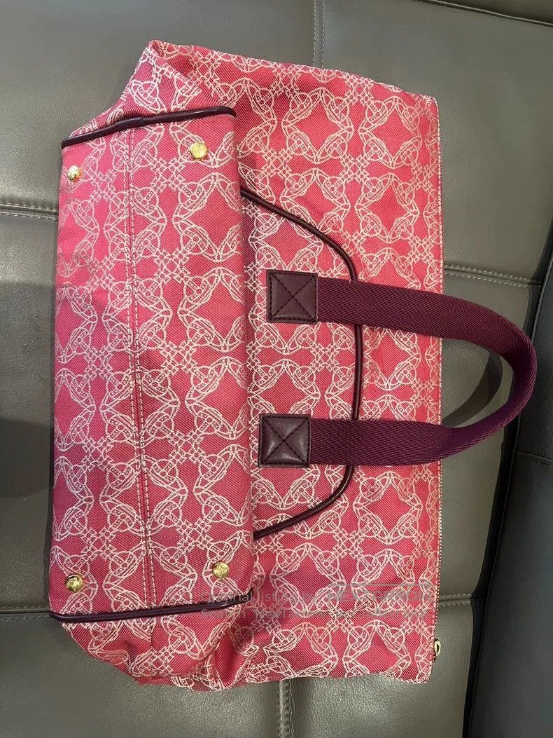 Vivienne Westwood Vivienne Westwood Vintage Patterned Tote Bag. Size ONE SIZE - 4 Thumbnail
