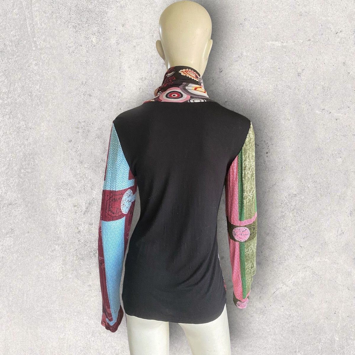 Gucci Gucci Psychedelic Print Turtle Neck L/S Size S / US 4 / IT 40 - 5 Thumbnail
