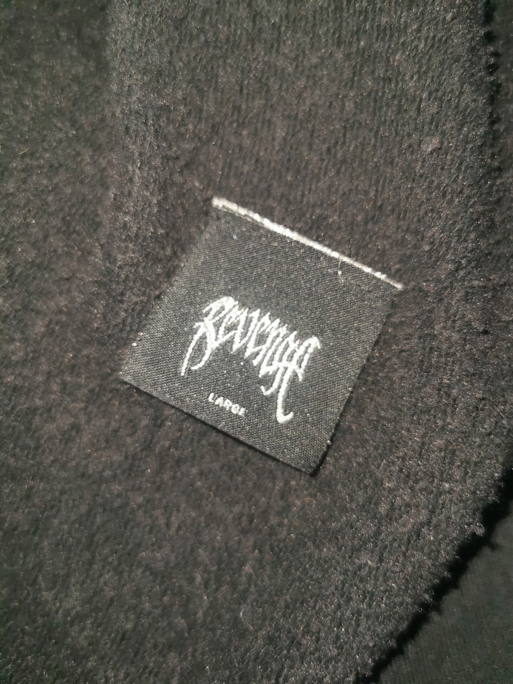 Revenge REVENGE BLACK ARCH LOGO HOODIE Size US L / EU 52-54 / 3 - 6 Thumbnail