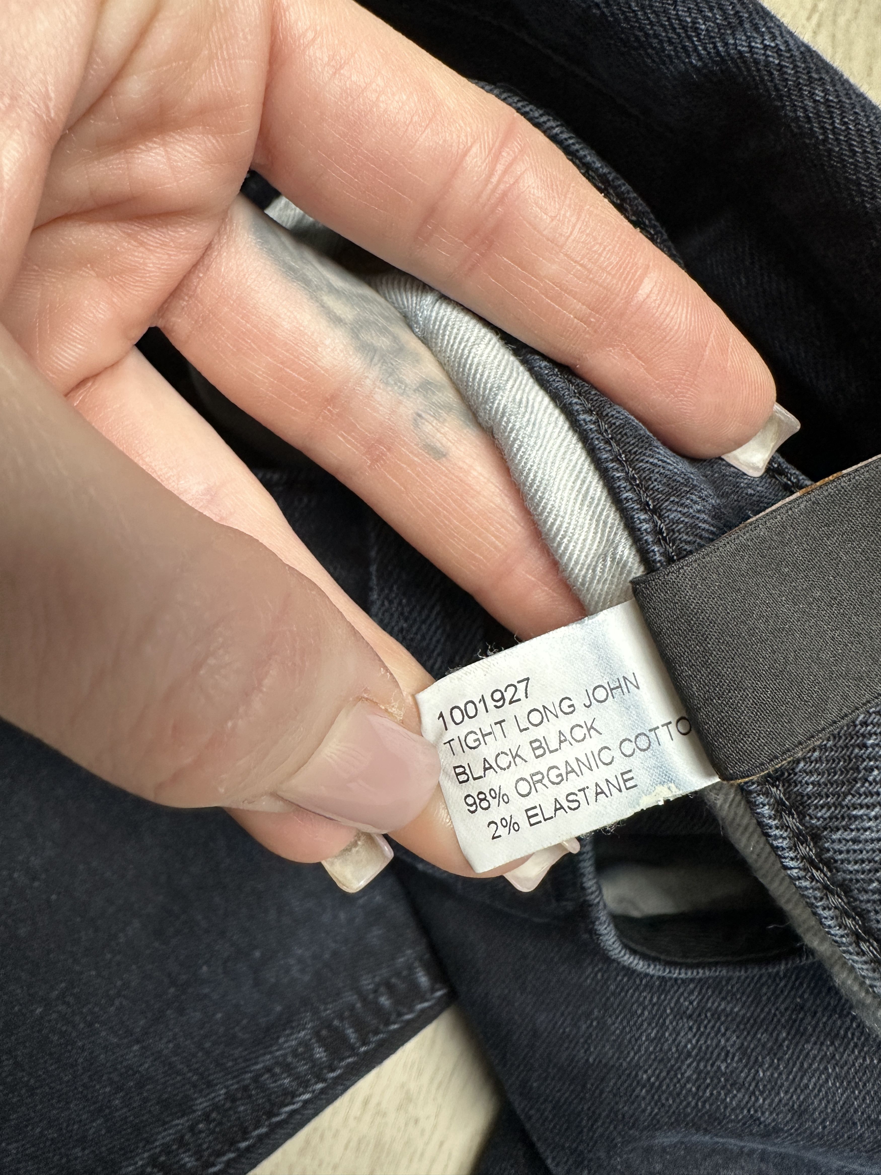 Nudie Jeans Nudie Jeans Tight Long John Mens Denim Pants Size US 36 / EU 52 - 11 Thumbnail