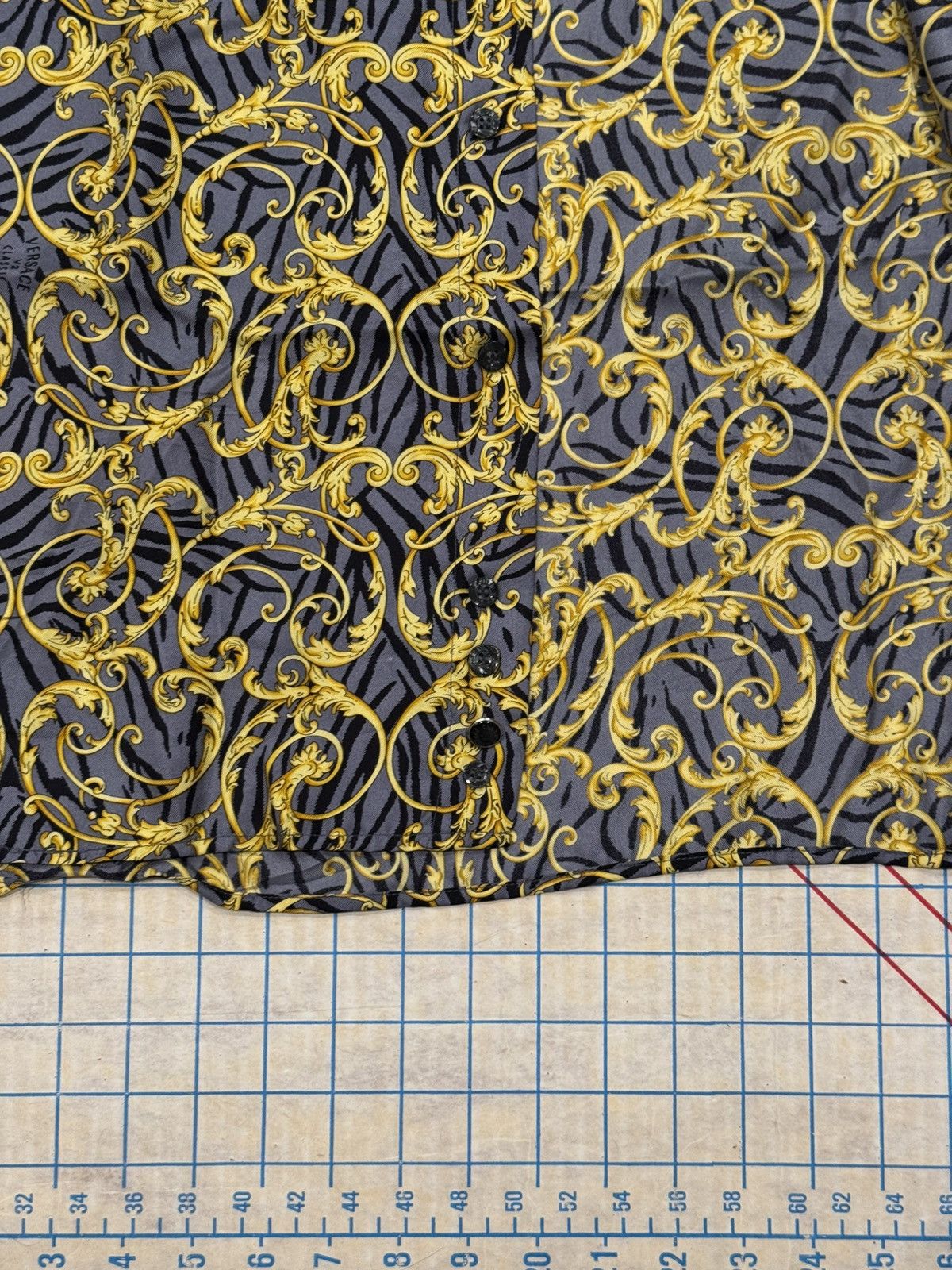 Versace Versace Classic V2 Baroque Silk Print Button Up Mens Medium Size US M / EU 48-50 / 2 - 7 Thumbnail