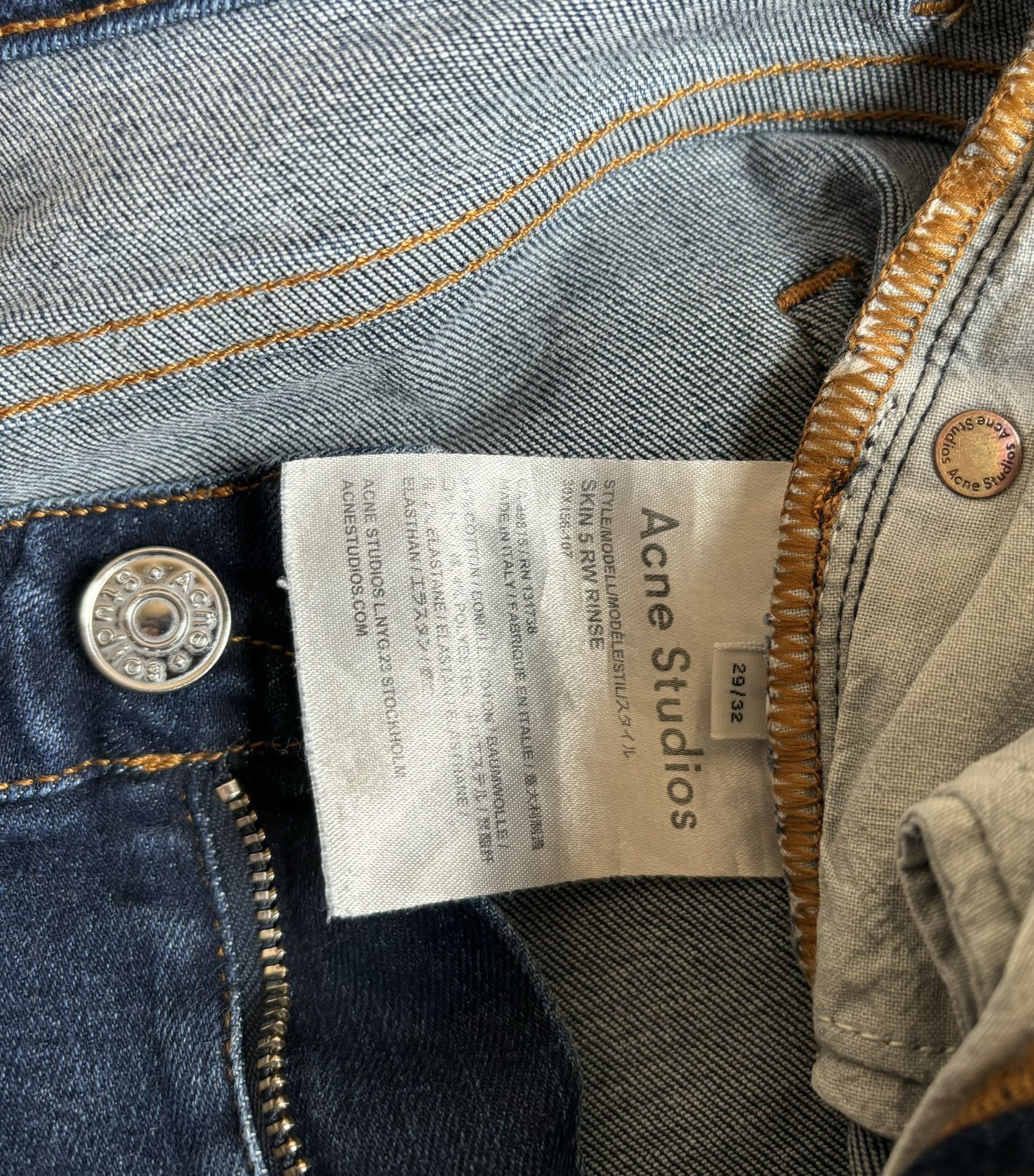 Acne Studios Acne Studios Skin 5 jeans size 29/32 Size 29" - 10 Thumbnail