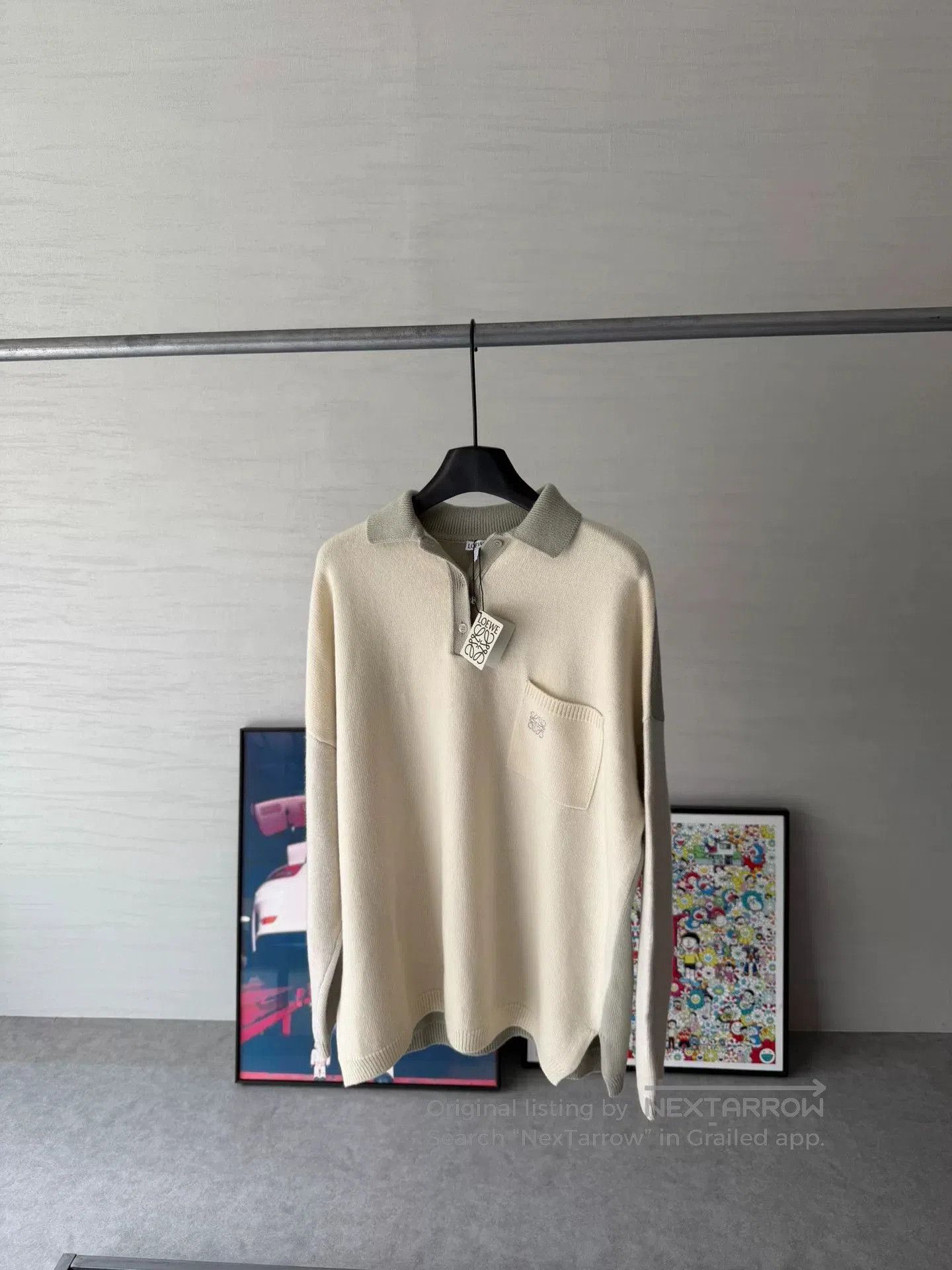 Loewe Loewe Beige Sweater Size S. Size US S / EU 44-46 / 1 - 1 Thumbnail