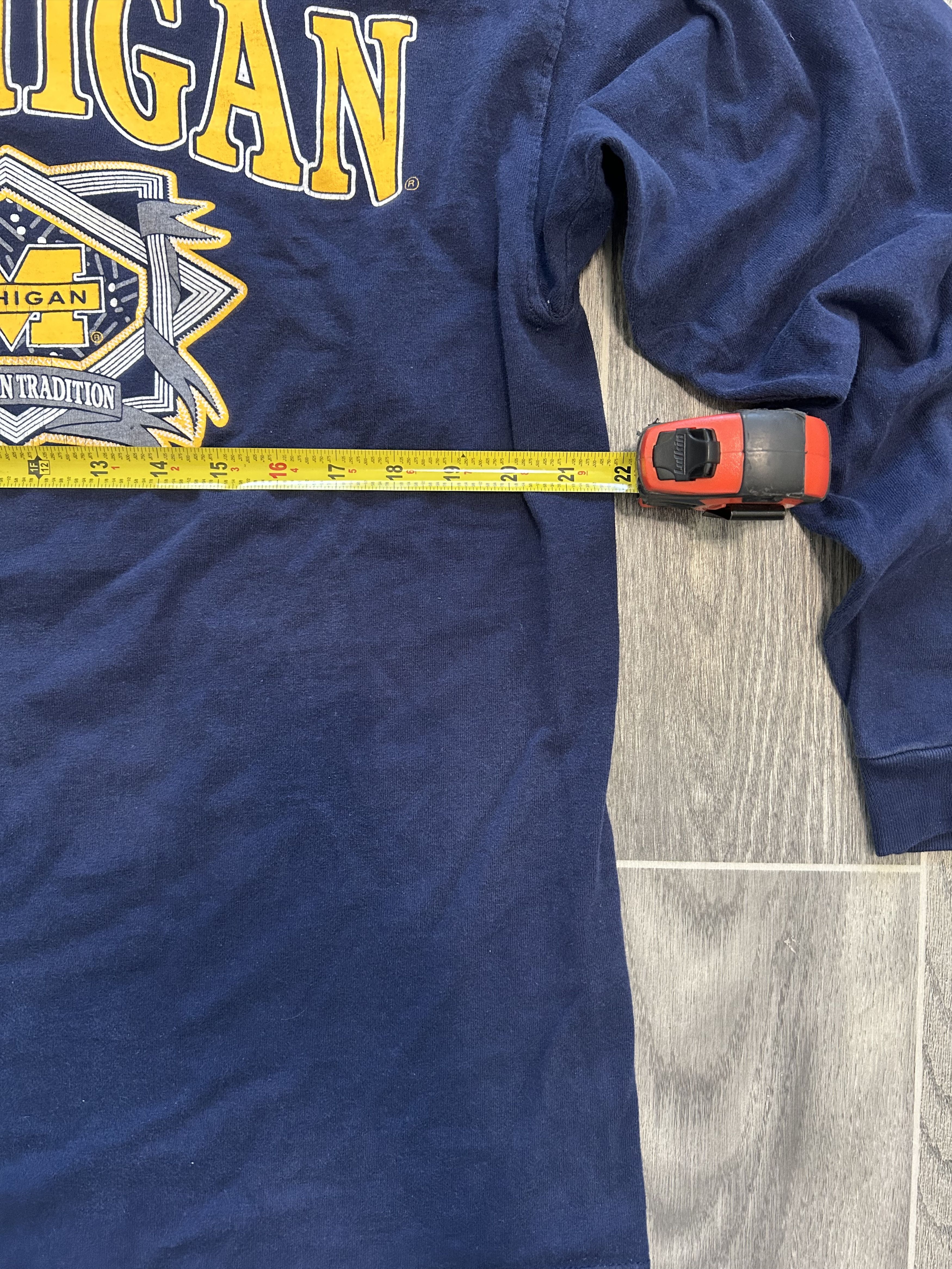 NCAA Vintage Michigan Wolverines Long Sleeve T-Shirt Size US L / EU 52-54 / 3 - 5 Thumbnail