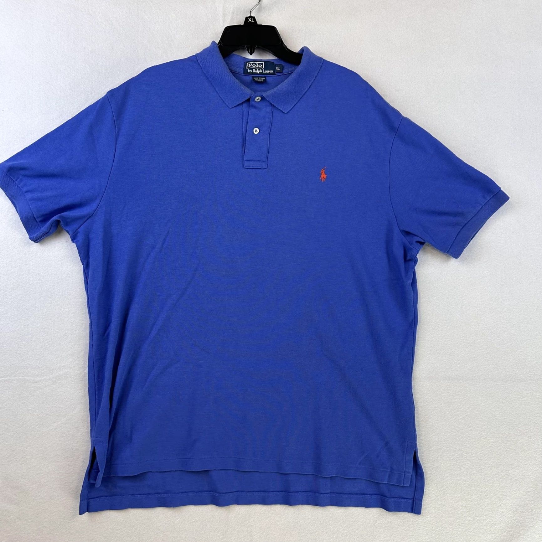 Polo Ralph Lauren Polo Ralph Lauren Polo Shirt Mens XL Classic Fit Short Sleeve Pony Embroidered Blue Polo Bear 100% Cotton Size US XL / EU 56 / 4 - 2 Thumbnail