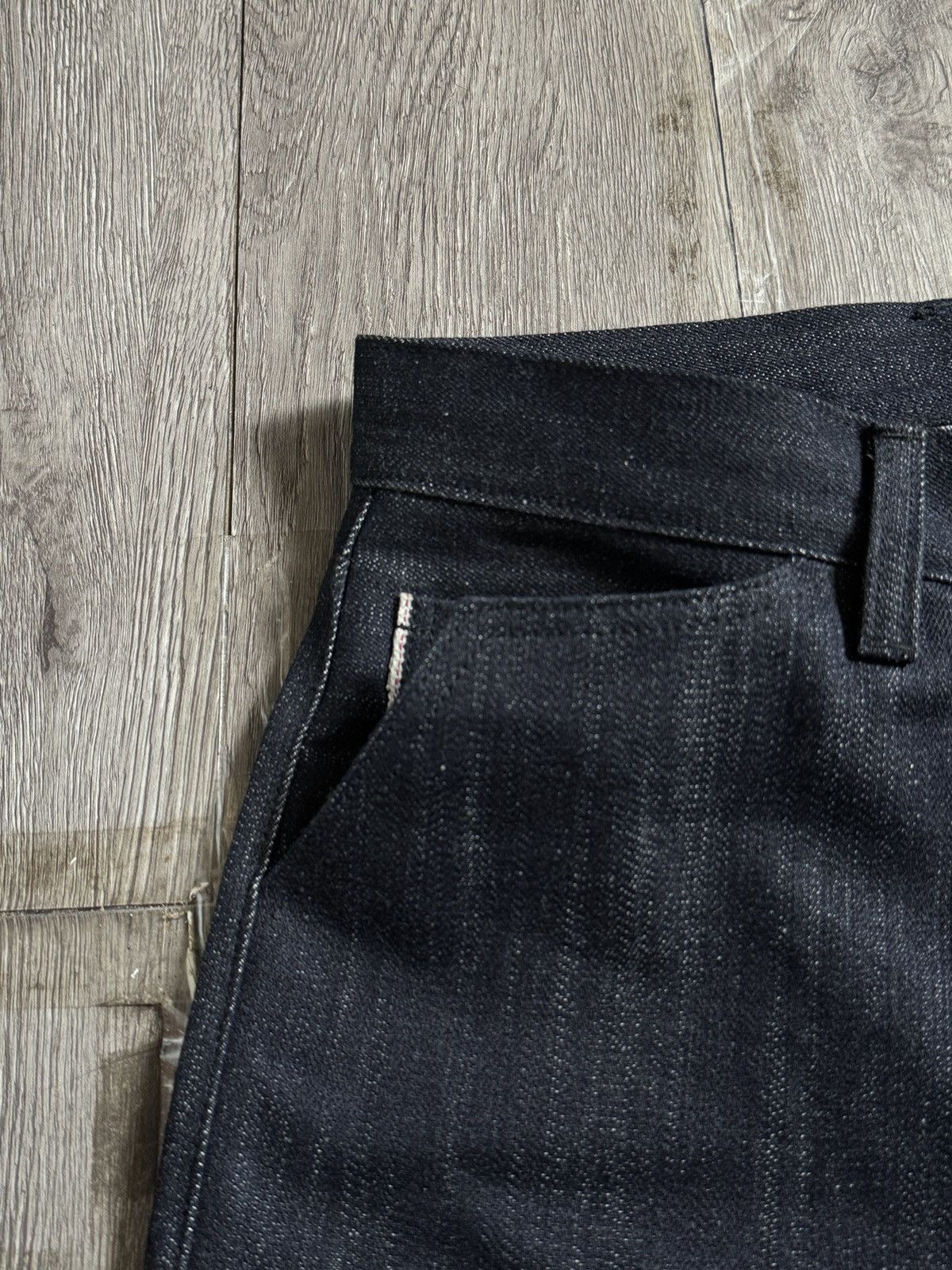 Acne Studios DOOF.YOUTH 15.5 OZ DEEP INDIGO RAW SELVEDGE DENIM Size US 32 / EU 48 - 3 Thumbnail