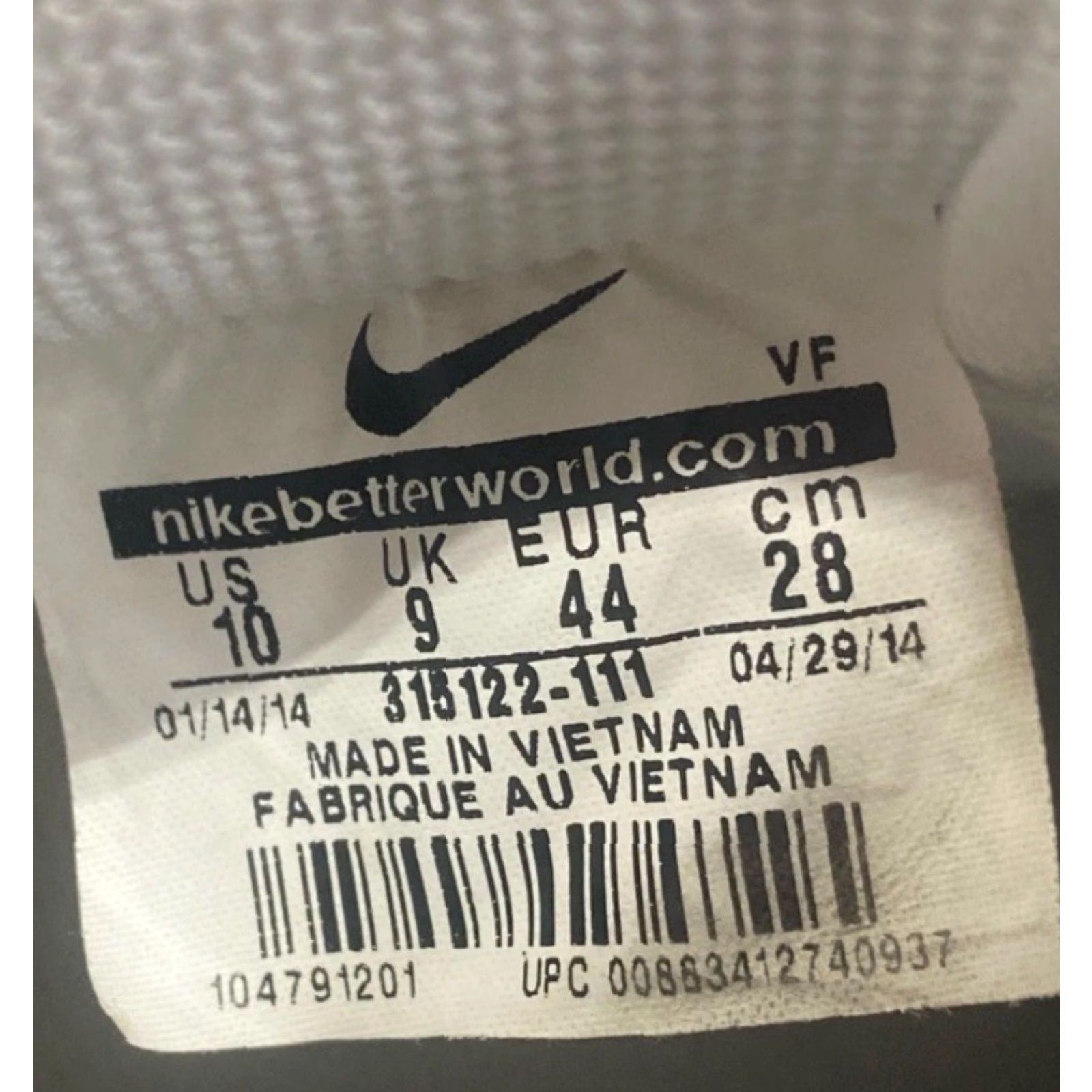 Nike **Nike Mens White Air Force 1 Classic Clean Sneakers 10** User: **White Nike Mens Air Force 1 Classic Clean Sneakers Size 10** Size US 10 / EU 43 - 7 Thumbnail