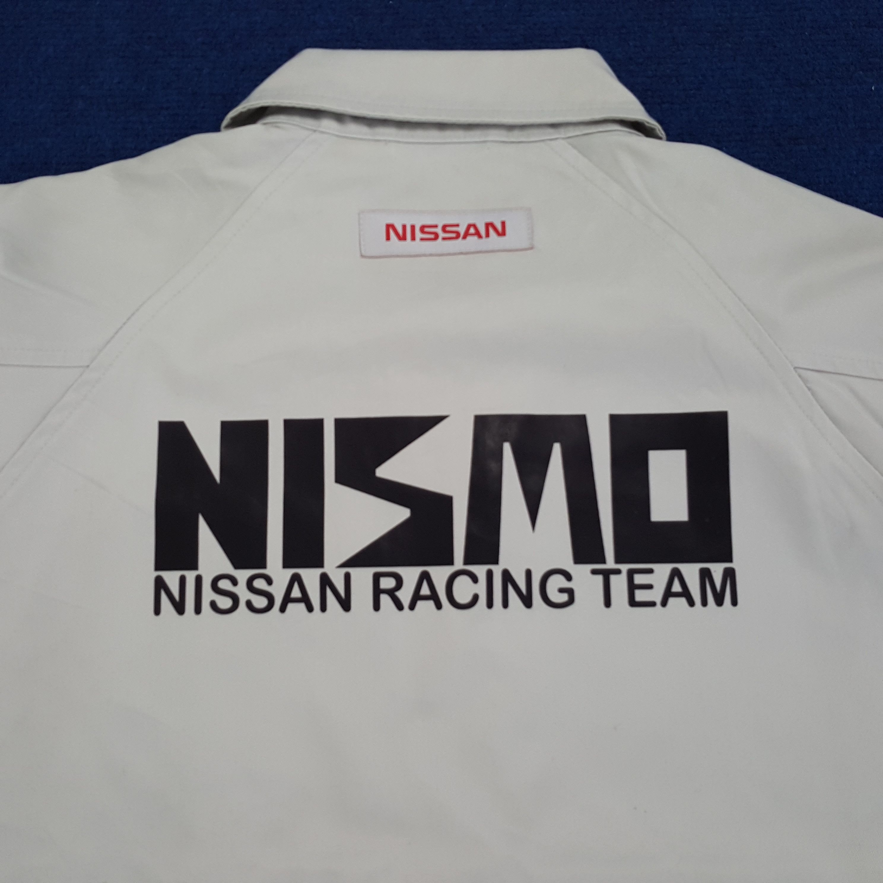 Japanese Brand × Vintage Vintage NISMO Nissan Racing Team Workwear Jacket Size US M / EU 48-50 / 2 - 2 Thumbnail