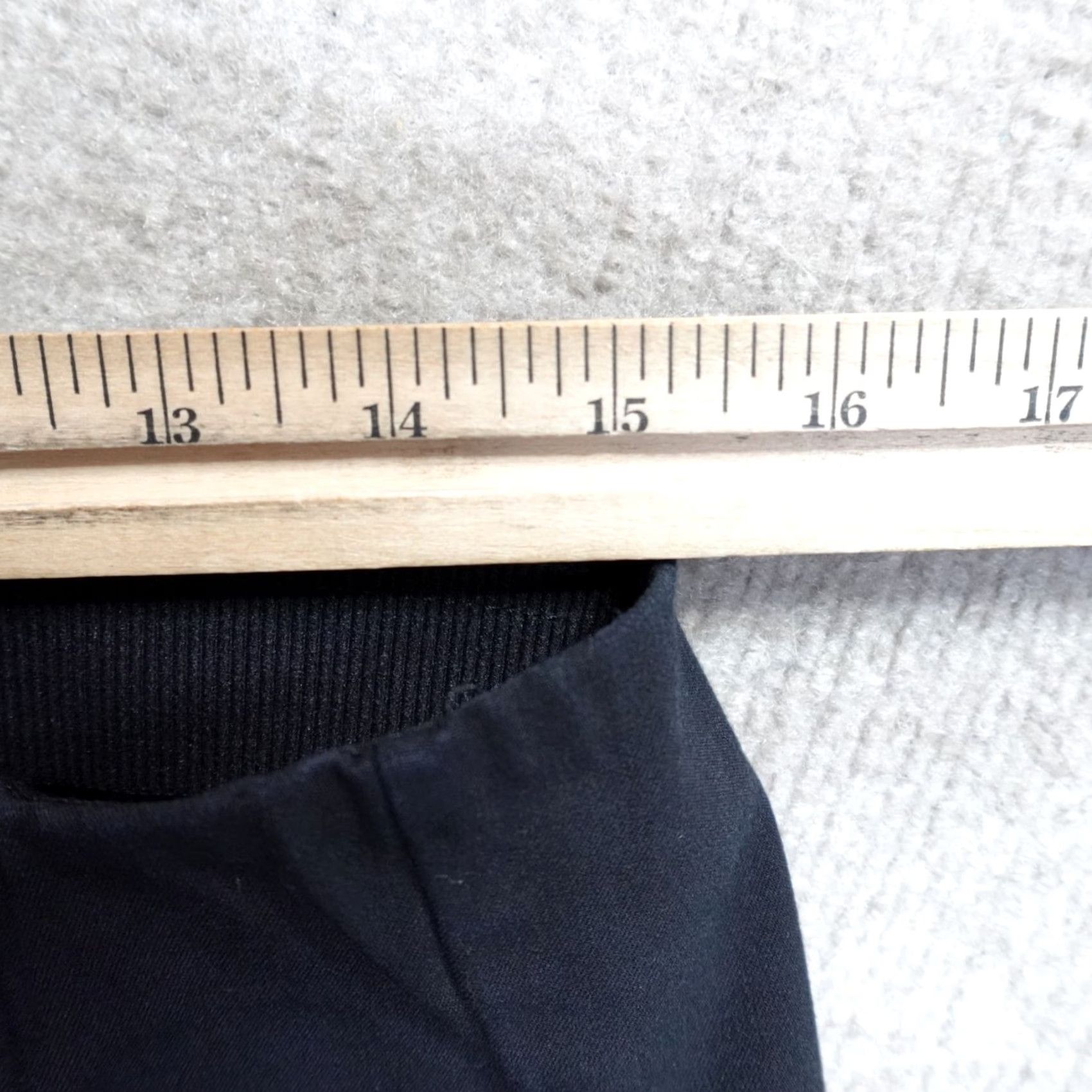 Rag & Bone rag & bone Womens Pants 14 Black Solid Ankle Ponte Size 36" / US 14 / IT 50 - 7 Thumbnail