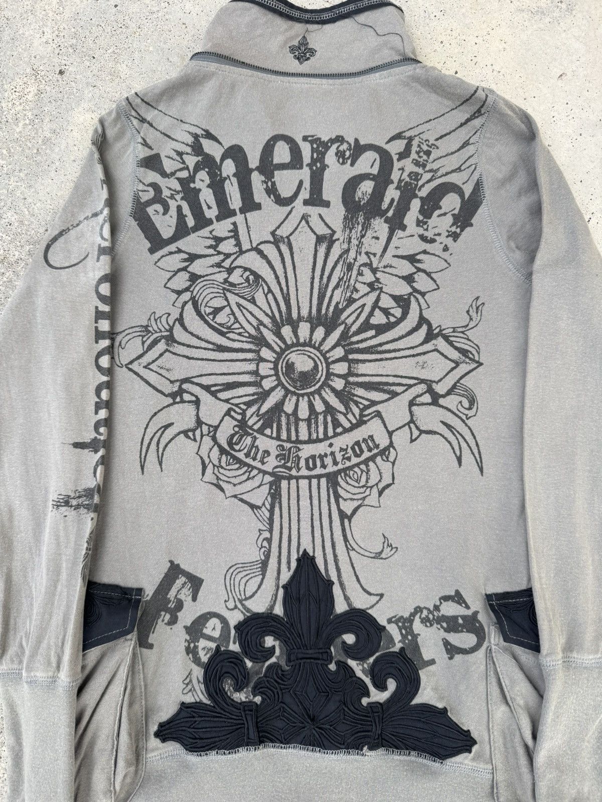 14th Addiction Seditionaries Anarchy Punk Zip Up Hoodie Size US M / EU 48-50 / 2 - 5 Thumbnail