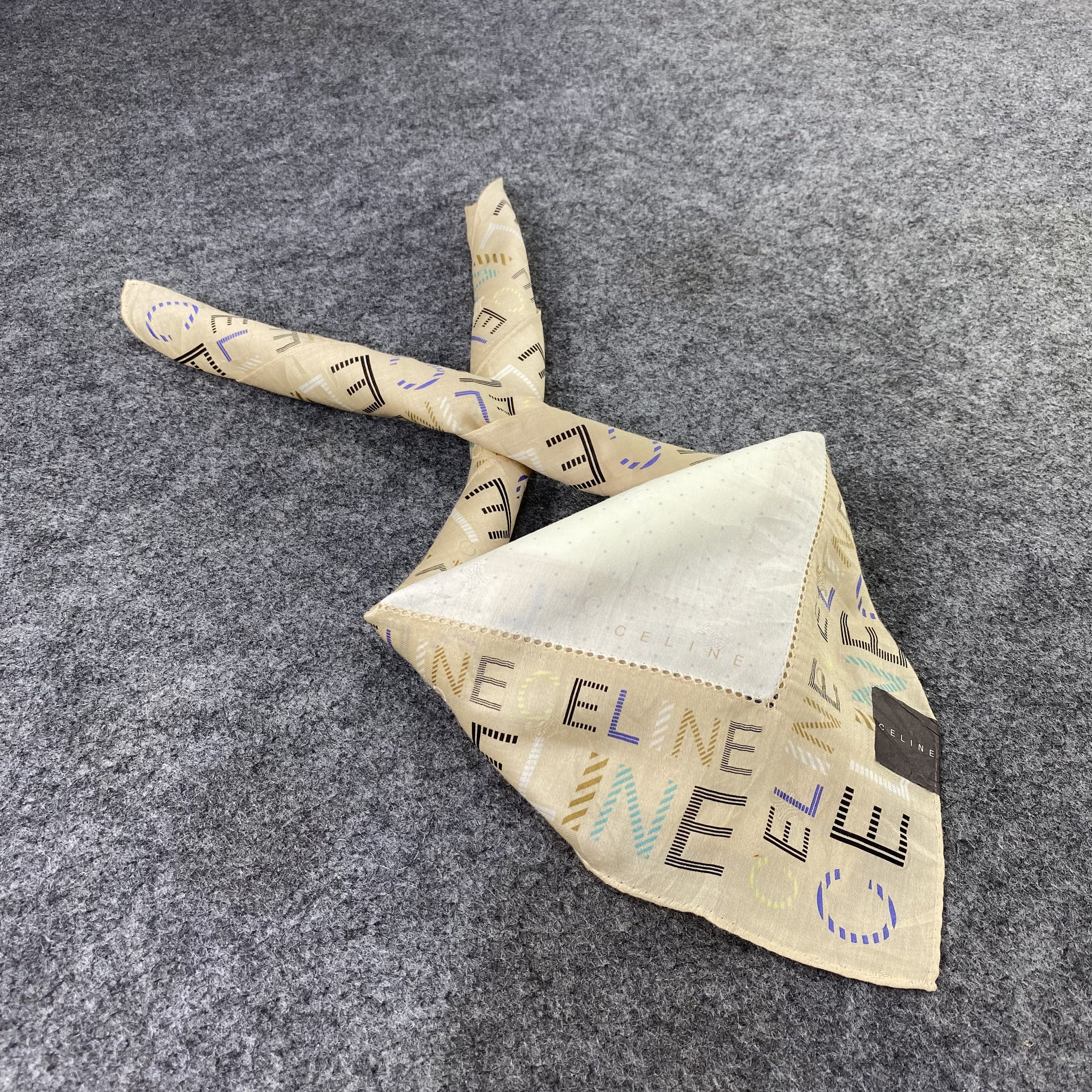 Celine Celine Handkerchief / Bandana / Neckerchief -B1055 Size ONE SIZE - 1 Thumbnail