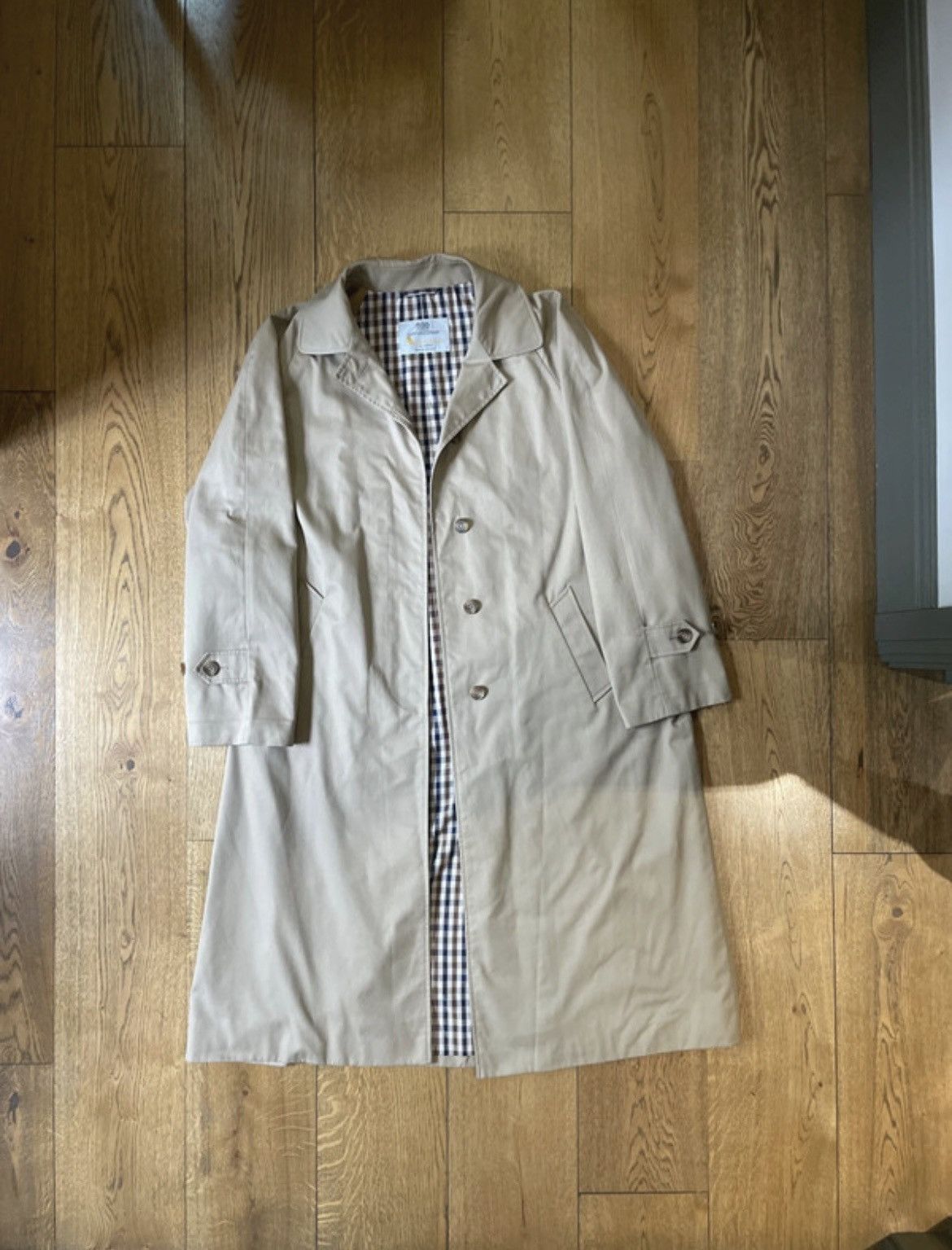 Aquascutum Aquascutum beige trench coat Size US L / EU 52-54 / 3 - 3 Thumbnail