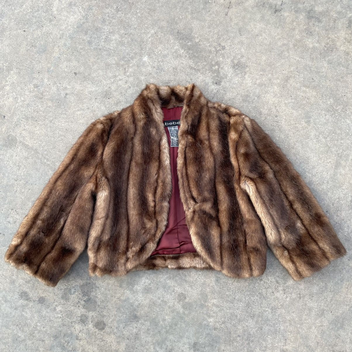 Rare BeBe Fur Jacket Made in u.s.a 2000s