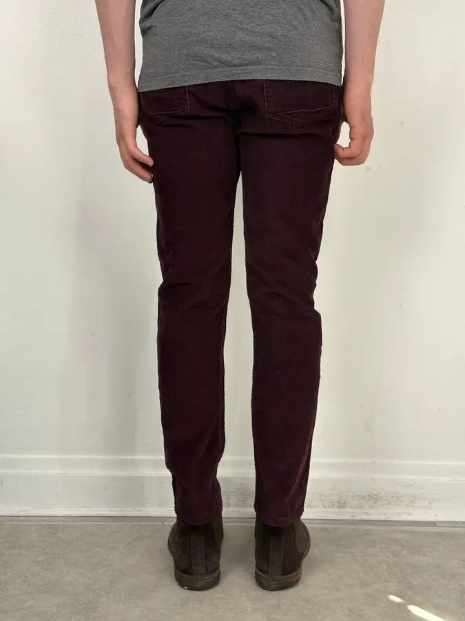 A.P.C. A.P.C. Purple Corduroy Slim Pants Size US 30 / EU 46 - 4 Thumbnail