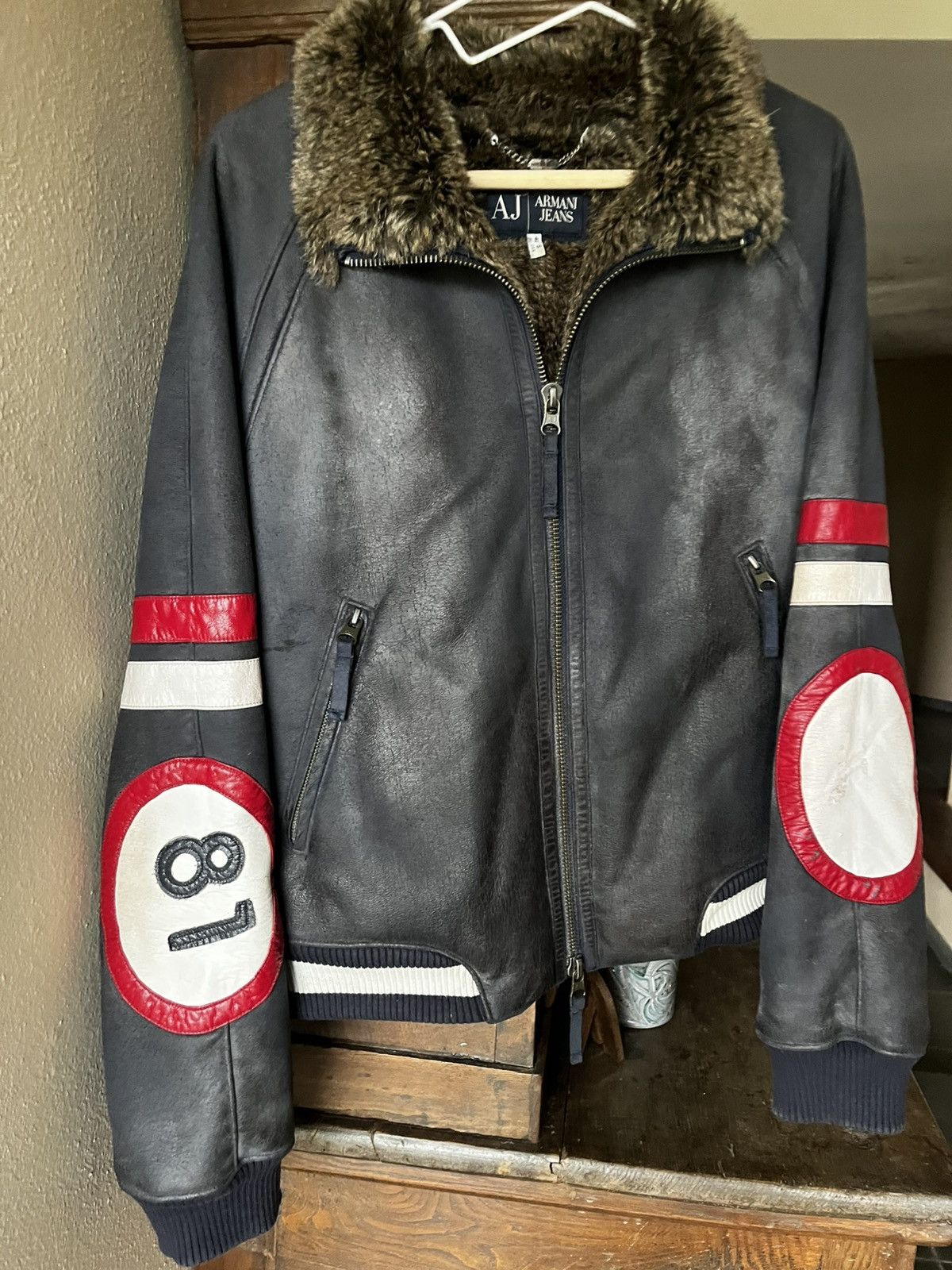 Armani Armani Leather Archive Fur Jacket Size US M / EU 48-50 / 2 - 1 Thumbnail