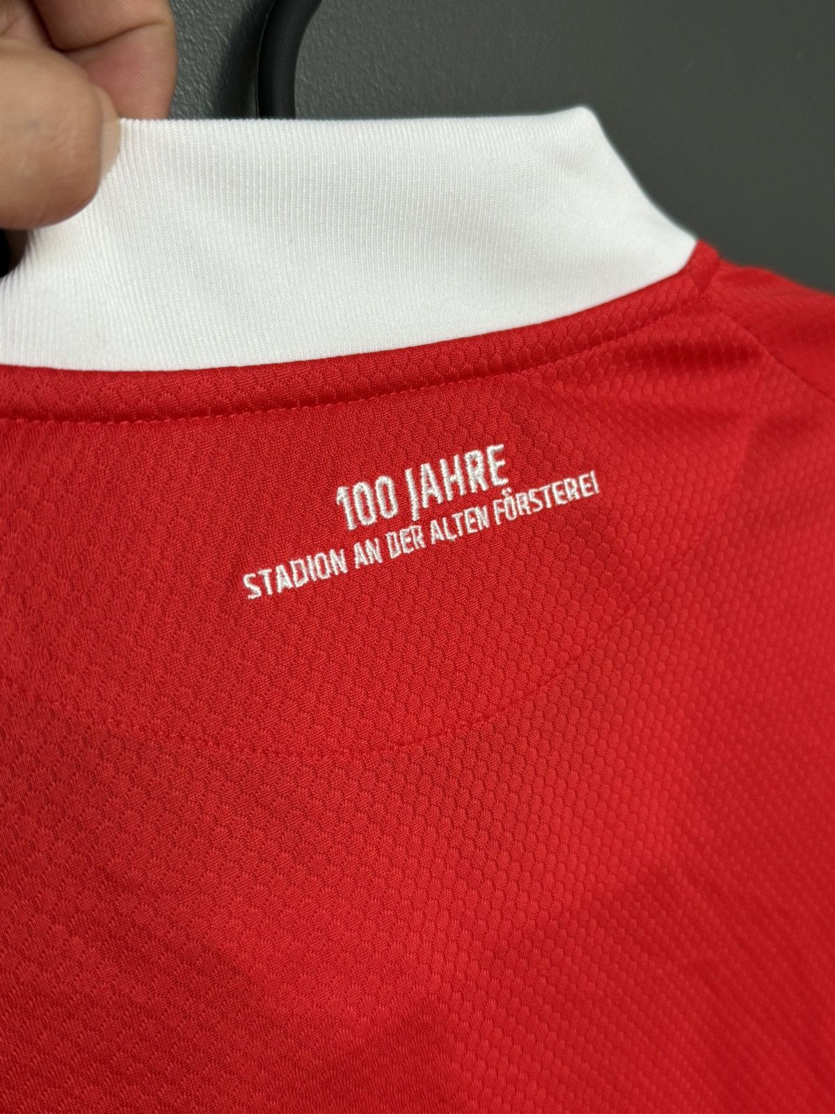Adidas KIDS New Union Berlin 20/21 Home Football Jersey T-Shirt Size US S / EU 44-46 / 1 - 4 Thumbnail