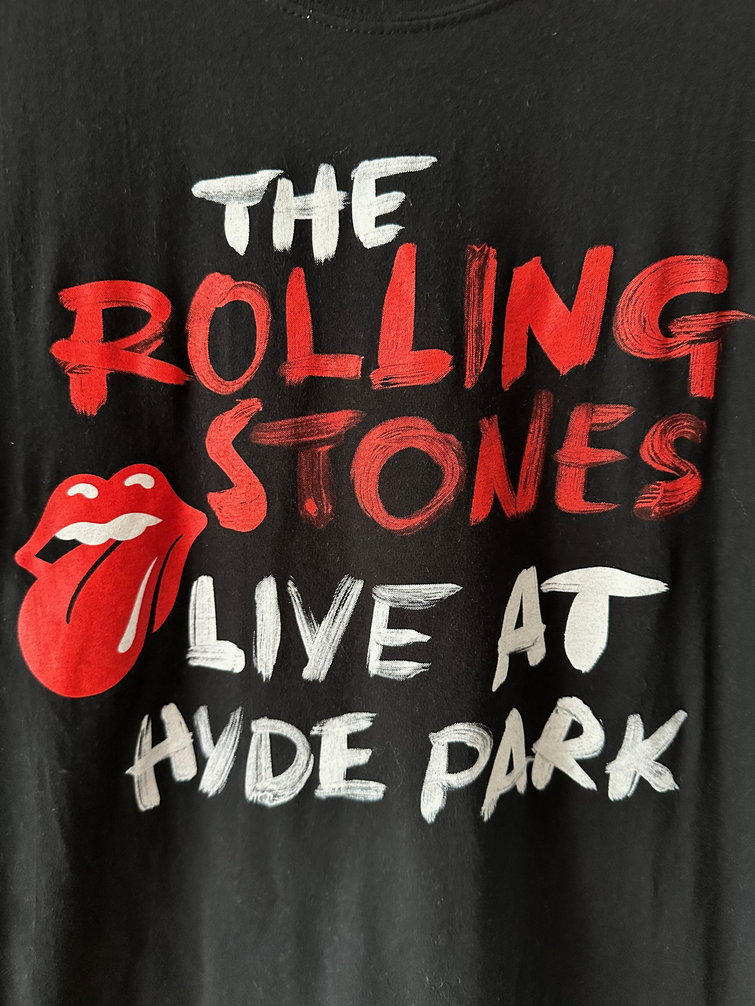 The Rolling Stones The Rolling Stones Live at Hyde Park rock band concert Size US L / EU 52-54 / 3 - 2 Thumbnail