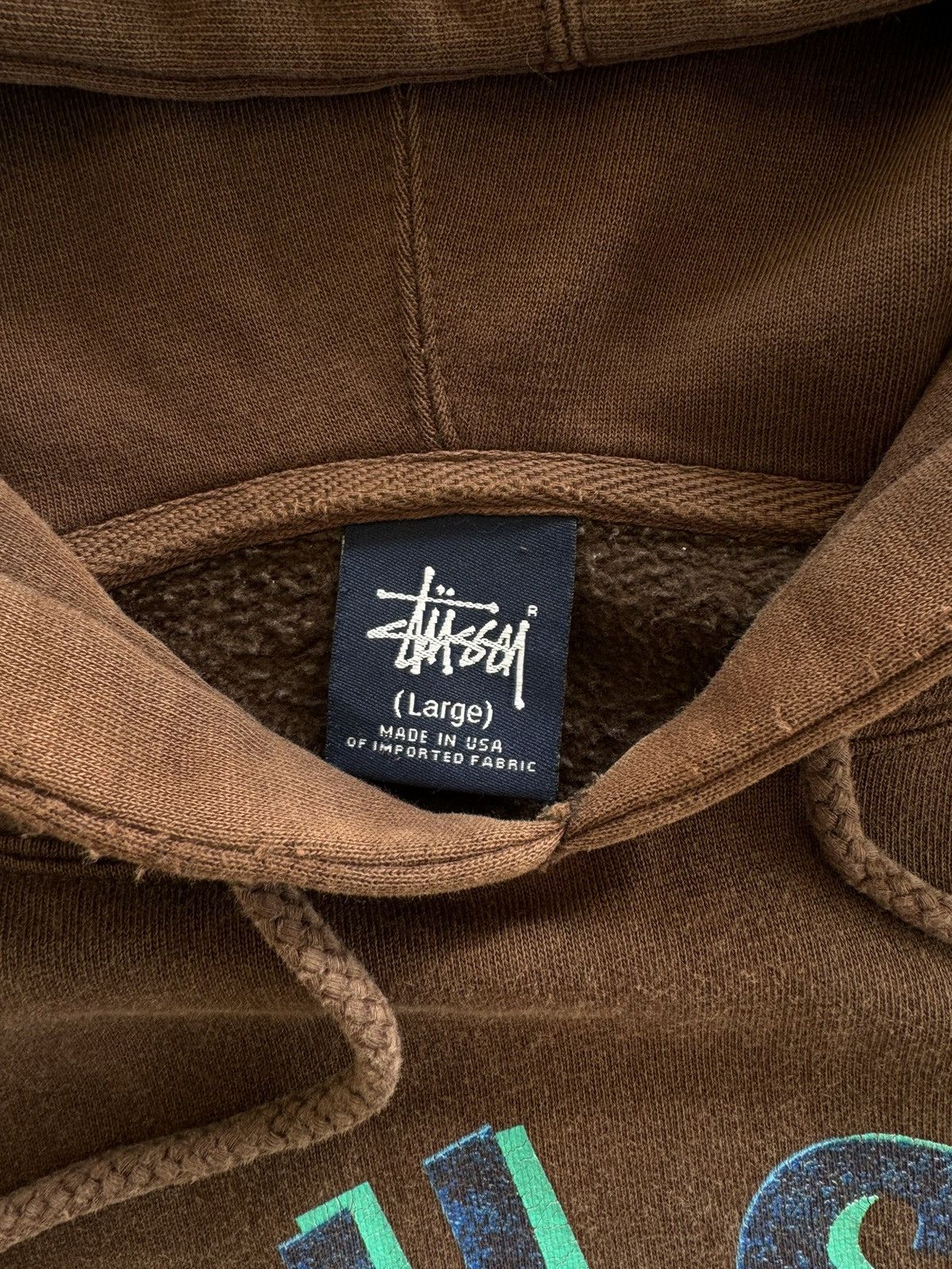 Stussy Made in USA 90s Stussy Tribe Pullover Hoodie Size US L / EU 52-54 / 3 - 2 Thumbnail