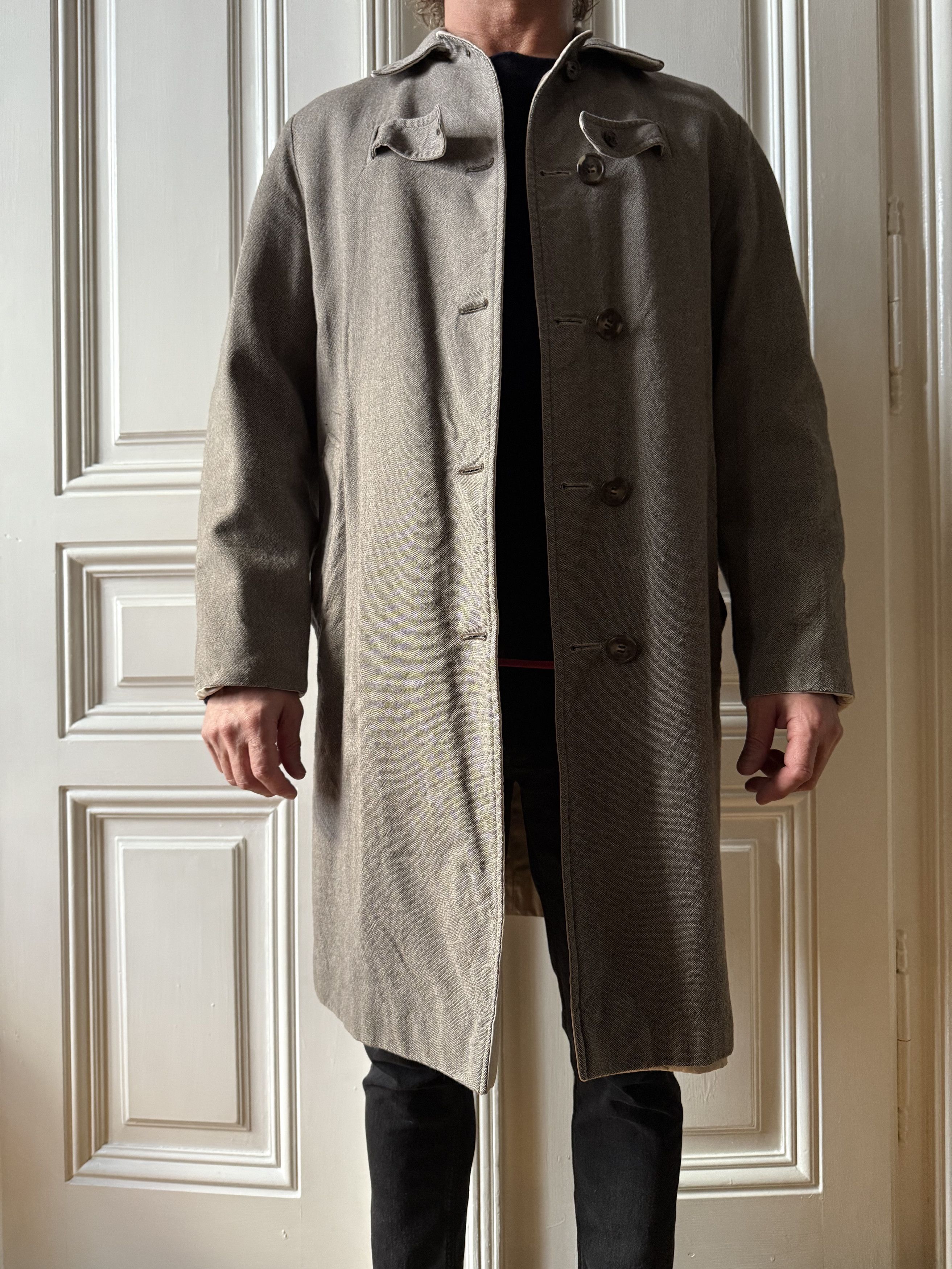 Maison Margiela Reversible coat by Maison Martin Margiela, 1999-LIKE A NEW!! Size US XS / EU 42 / 0 - 7 Thumbnail