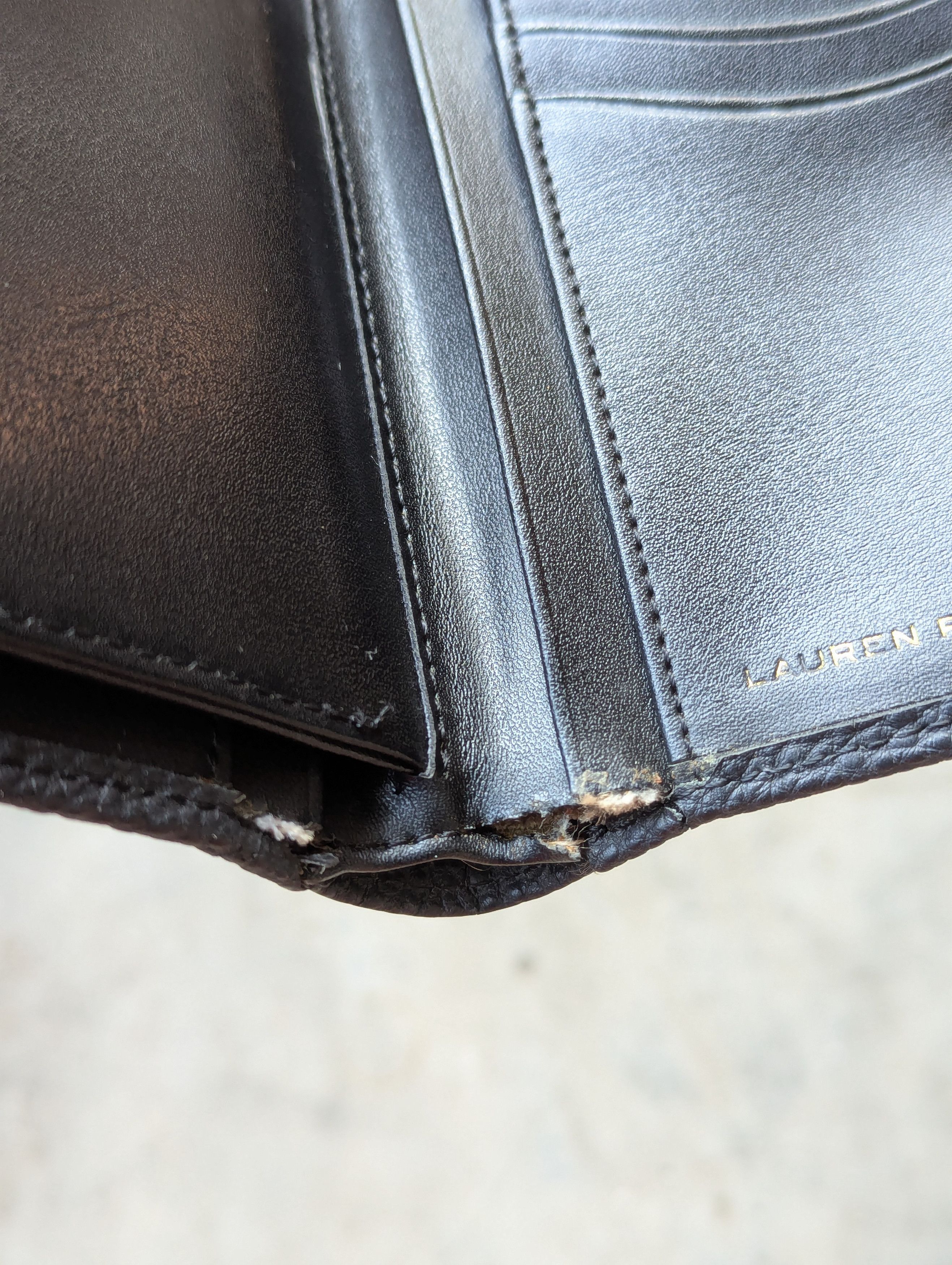 Lauren Ralph Lauren Lauren Ralph Lauren Black Leather Wallet Size ONE SIZE - 11 Thumbnail