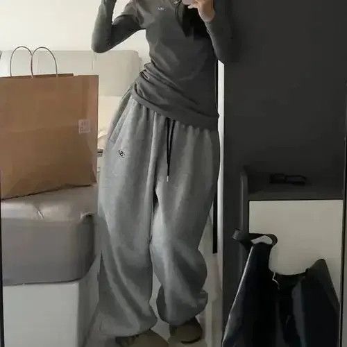 Japanese Brand Women's wide-leg sports pants Size 30" / US 8 / IT 44 - 4 Thumbnail