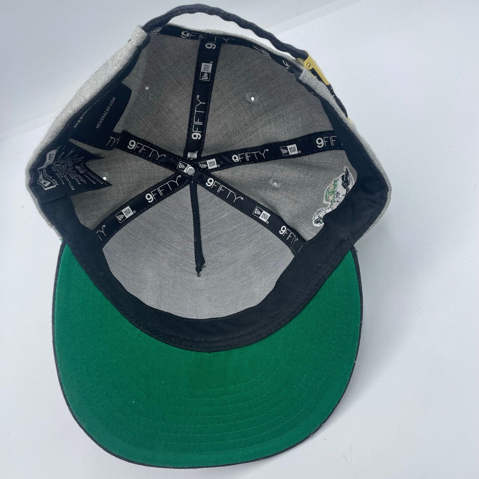 New Era Notre Dame Fighting Irish New Era Hat Gray Medium Large Size ONE SIZE - 6 Thumbnail