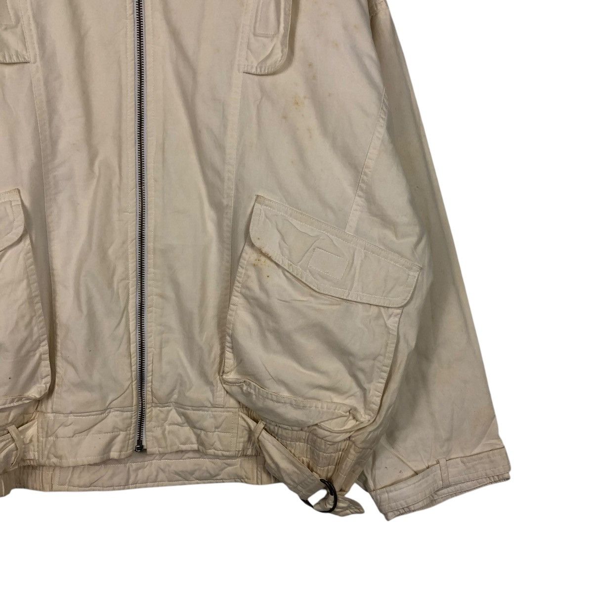 Japanese Brand 🔥VINTAGE BOMBER JACKET BONDAGE PARACHUTE HALF ISSEY MIYAKE Size US M / EU 48-50 / 2 - 7 Thumbnail