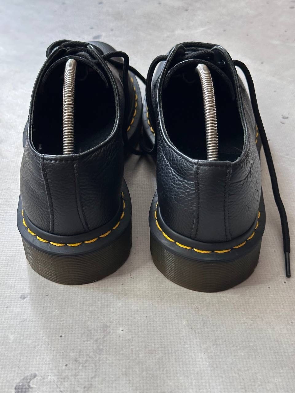 Dr. Martens Dr. Martens 1461 Full Black Boots Size US 8 / IT 38 - 4 Thumbnail