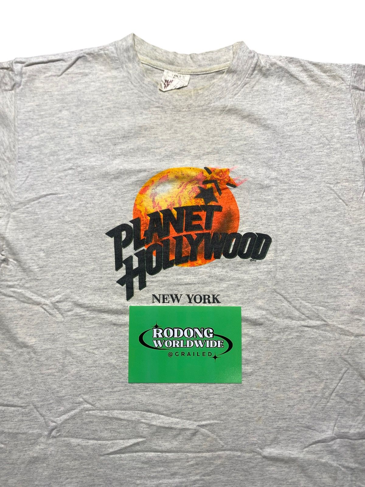 Planet Hollywood VINTAGE PLANET HOLLYWOOD NEW YORK FRONT DESIGN TEE Size US L / EU 52-54 / 3 - 2 Thumbnail