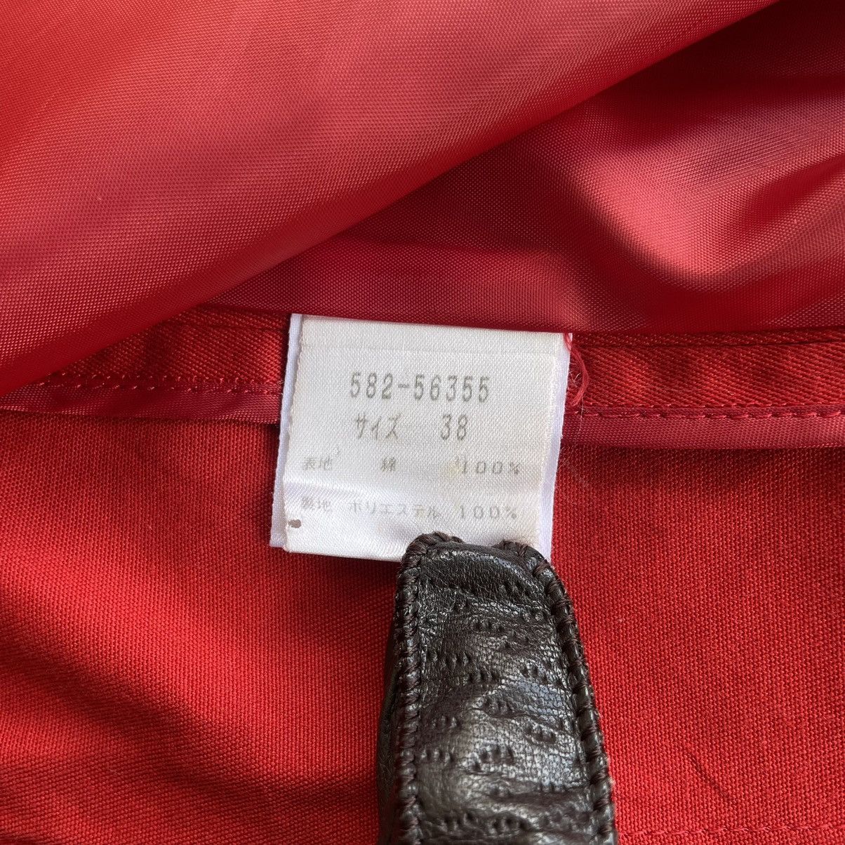 Givenchy Vintage Givenchy Boutiques Red Short Sleeve Women Blazer Size US S / EU 44-46 / 1 - 15 Thumbnail