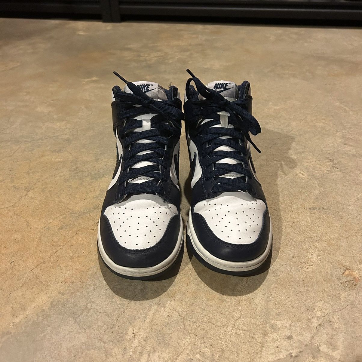 Japanese Brand × Nike Nike Dunk High Championship Navy 2021 US 8 Size US 8 / EU 41 - 3 Thumbnail