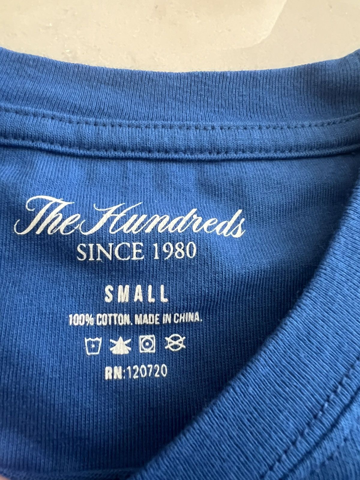 The Hundreds The Hundreds Mens Perfect Pocket BlueT-Shirt Size Small Size US S / EU 44-46 / 1 - 5 Thumbnail