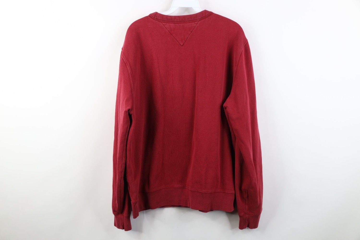 Tommy Hilfiger Vintage Y2K Tommy Hilfiger Spell Out Crewneck Sweatshirt Red Size US L / EU 52-54 / 3 - 15 Thumbnail