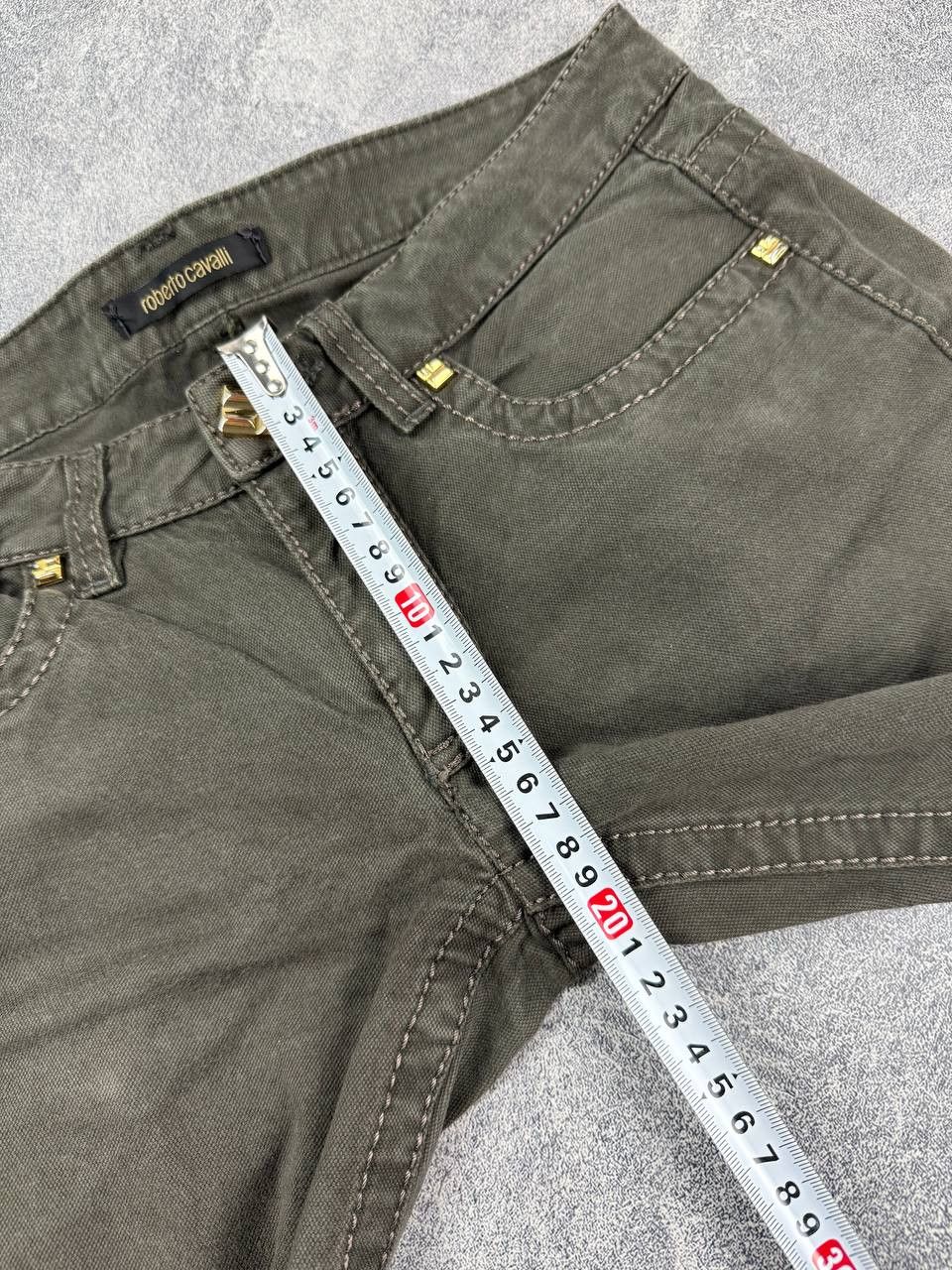 Roberto Cavalli Roberto Cavalli coquette core flared y2k distressed jeans Size 27" / US 4 / IT 40 - 19 Thumbnail