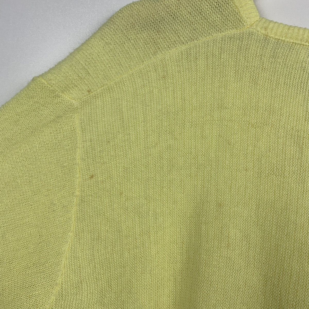 Lacoste Vintage Izod Lacoste Orlon Acrylic Sweater Size M Yellow Top Size US M / EU 48-50 / 2 - 21 Thumbnail